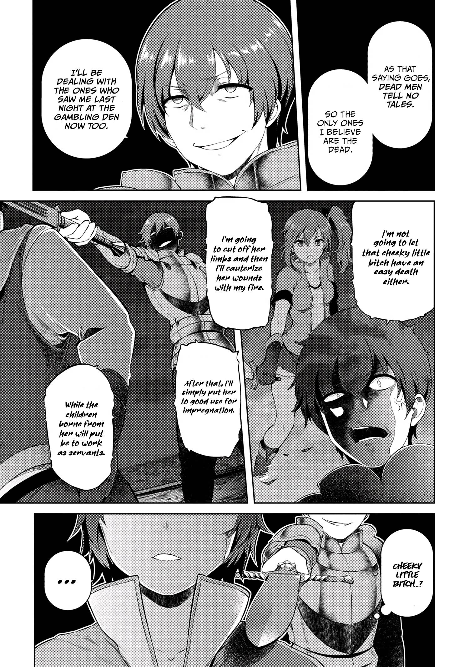 Ie ga Moete Jinsei Dou Demo Yoku Natta kara, Nokotta Nakenashi no Kin de Dark Elf no Dorei o Katta chapter 14.2 page 5