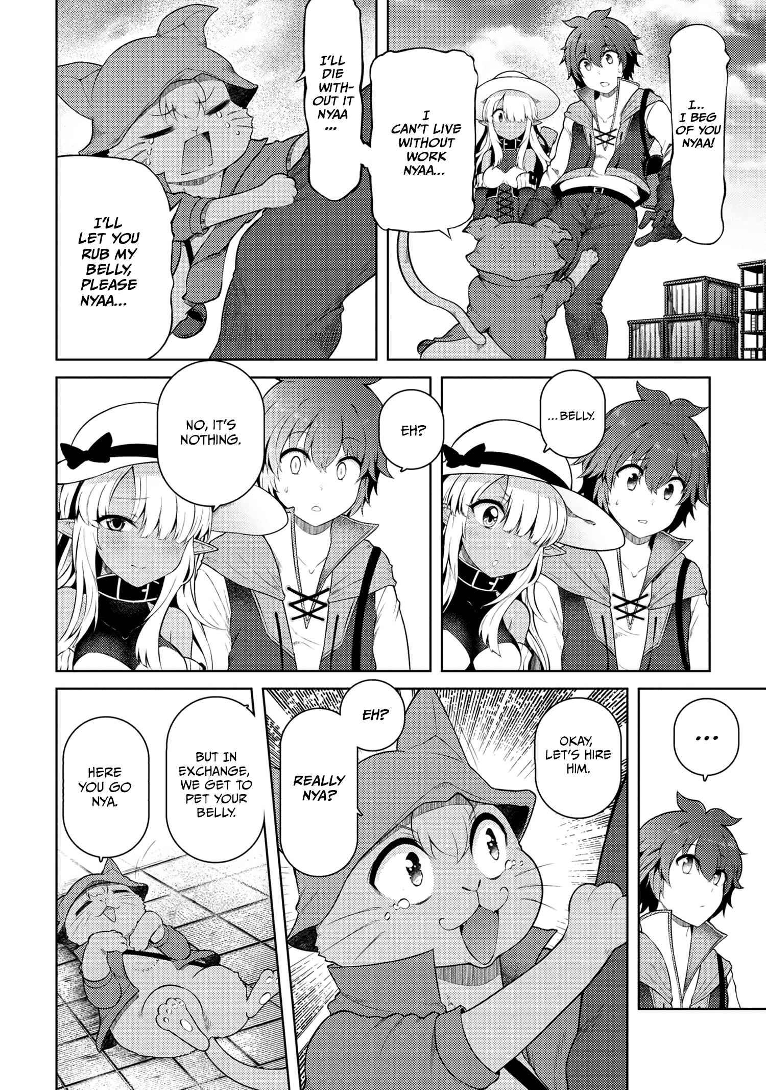 Ie ga Moete Jinsei Dou Demo Yoku Natta kara, Nokotta Nakenashi no Kin de Dark Elf no Dorei o Katta chapter 15.1 page 11
