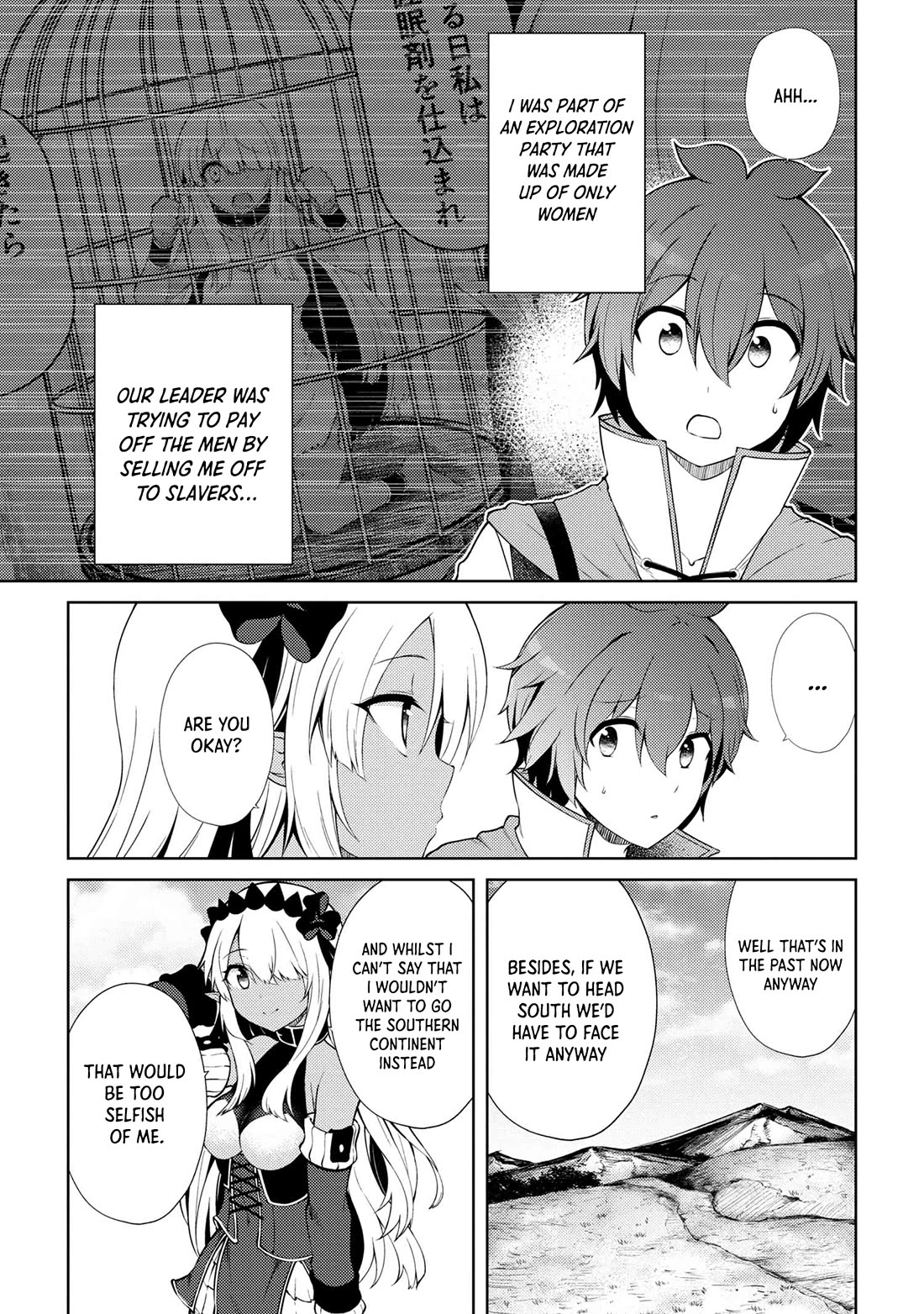 Ie ga Moete Jinsei Dou Demo Yoku Natta kara, Nokotta Nakenashi no Kin de Dark Elf no Dorei o Katta chapter 18 page 19