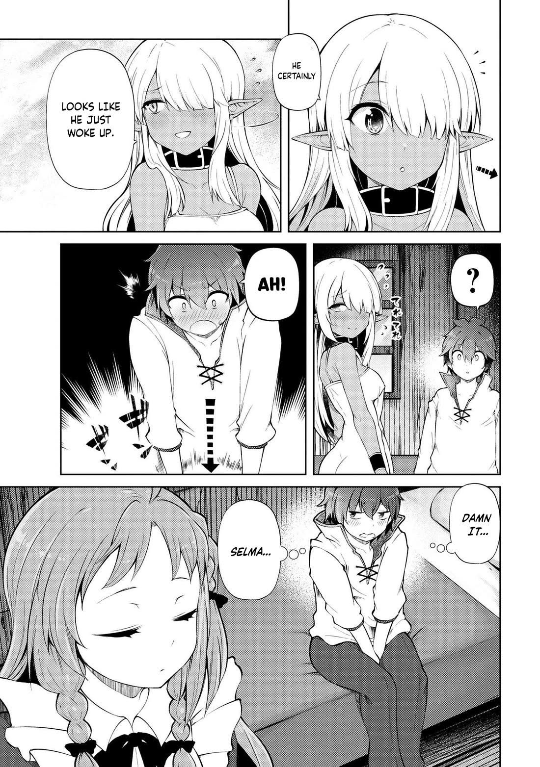 Ie ga Moete Jinsei Dou Demo Yoku Natta kara, Nokotta Nakenashi no Kin de Dark Elf no Dorei o Katta chapter 20.2 page 15