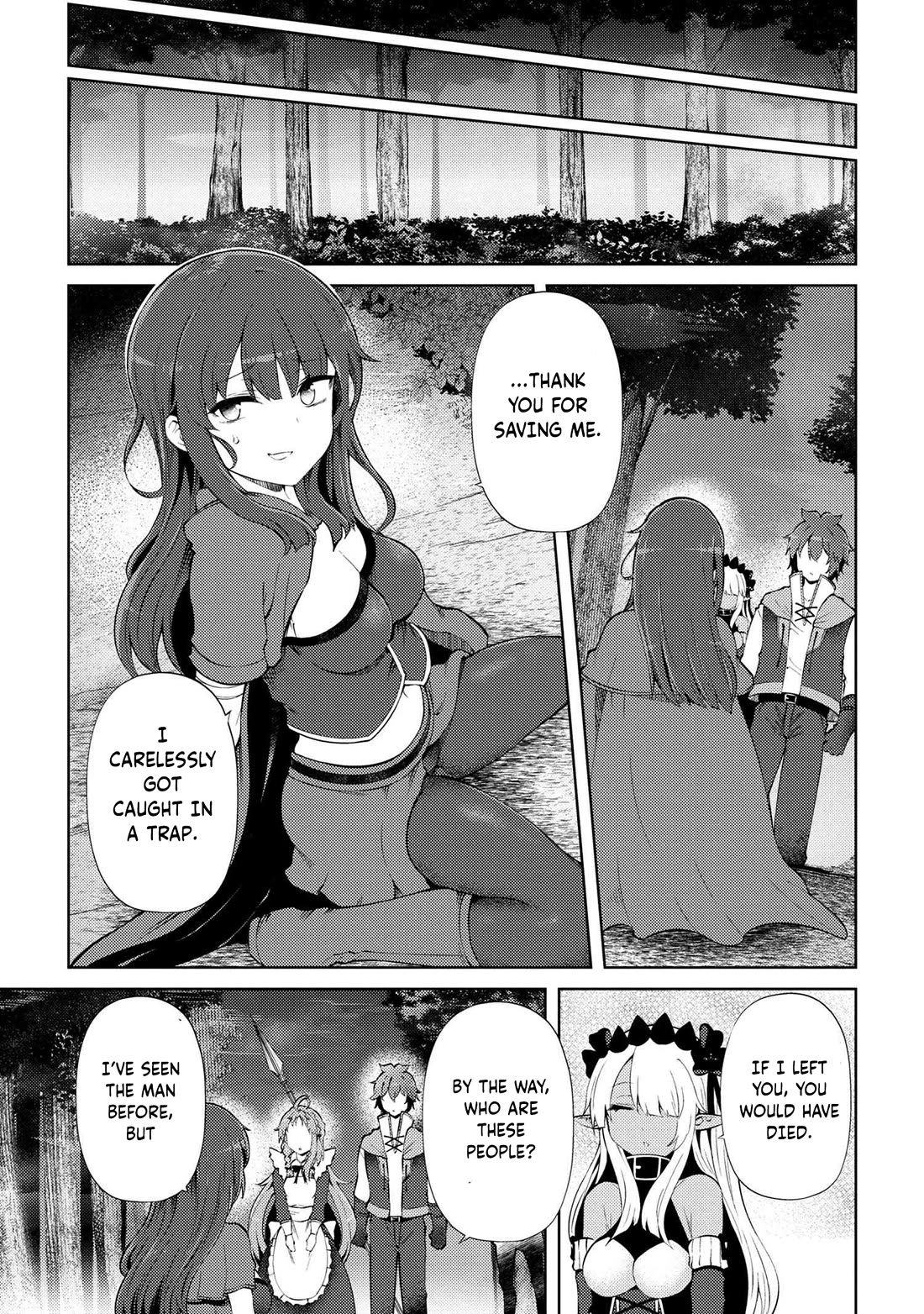 Ie ga Moete Jinsei Dou Demo Yoku Natta kara, Nokotta Nakenashi no Kin de Dark Elf no Dorei o Katta chapter 21.2 page 13