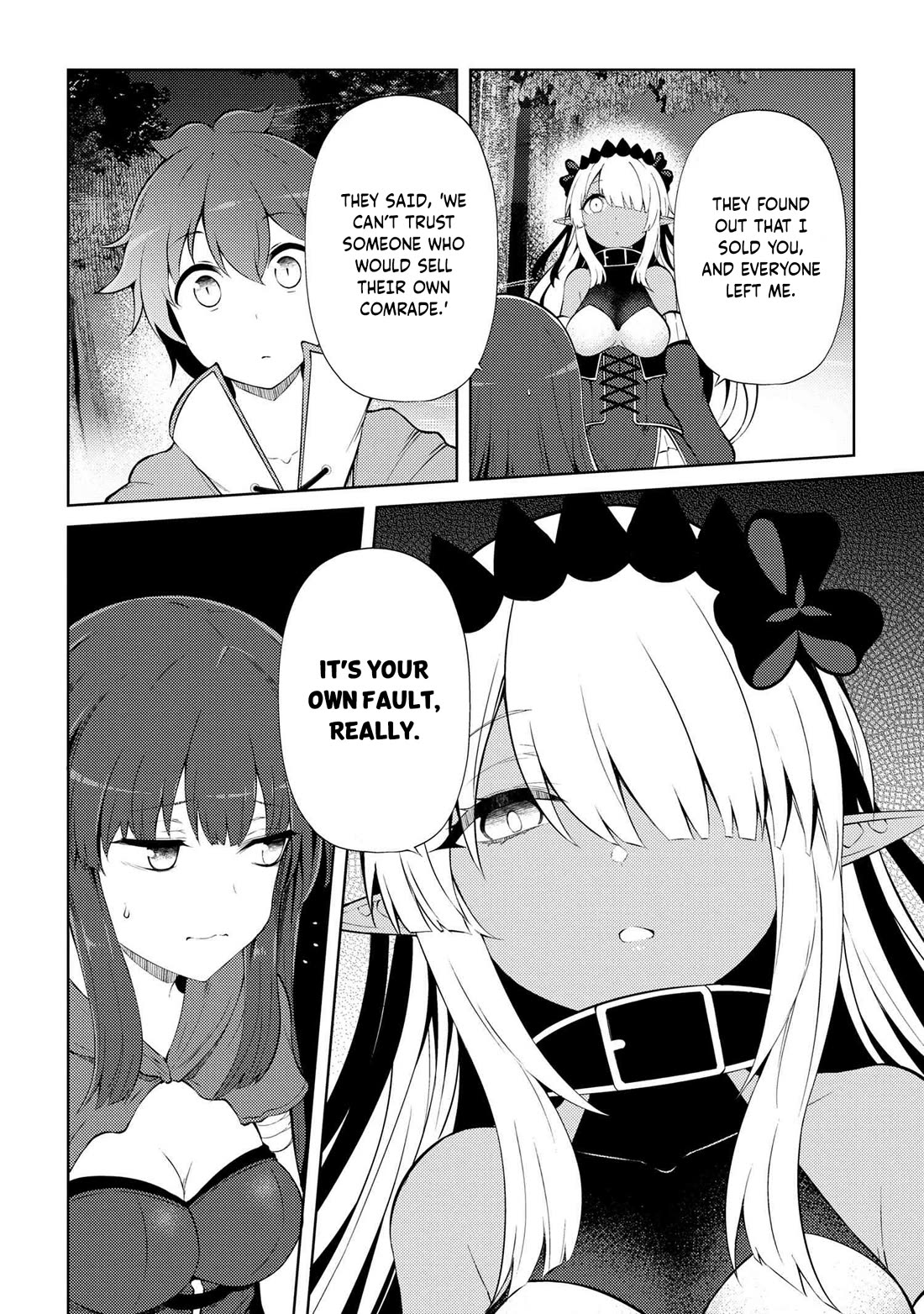 Ie ga Moete Jinsei Dou Demo Yoku Natta kara, Nokotta Nakenashi no Kin de Dark Elf no Dorei o Katta chapter 21.2 page 16