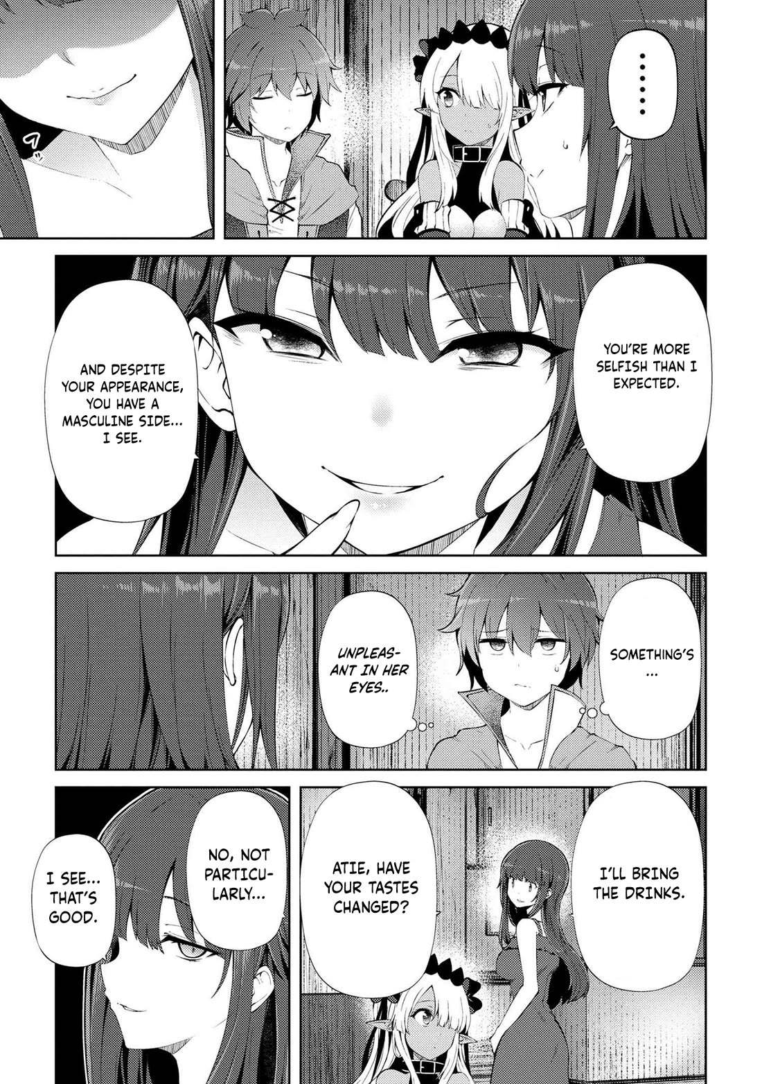 Ie ga Moete Jinsei Dou Demo Yoku Natta kara, Nokotta Nakenashi no Kin de Dark Elf no Dorei o Katta chapter 22.1 page 12