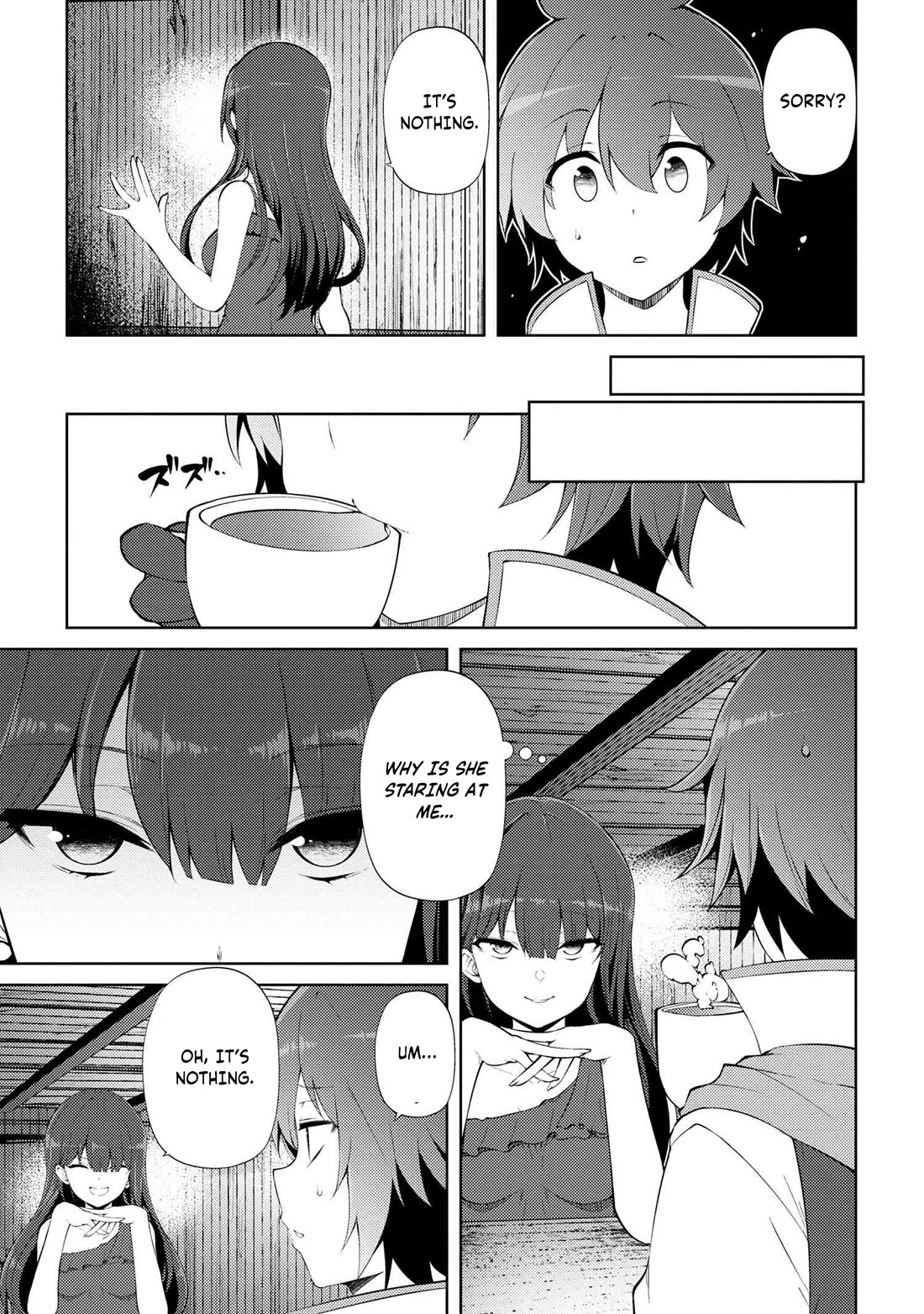 Ie ga Moete Jinsei Dou Demo Yoku Natta kara, Nokotta Nakenashi no Kin de Dark Elf no Dorei o Katta chapter 22.1 page 14