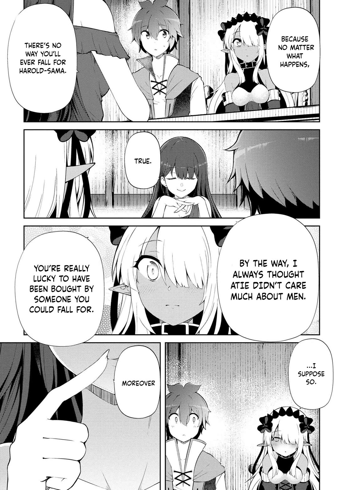 Ie ga Moete Jinsei Dou Demo Yoku Natta kara, Nokotta Nakenashi no Kin de Dark Elf no Dorei o Katta chapter 22.1 page 16