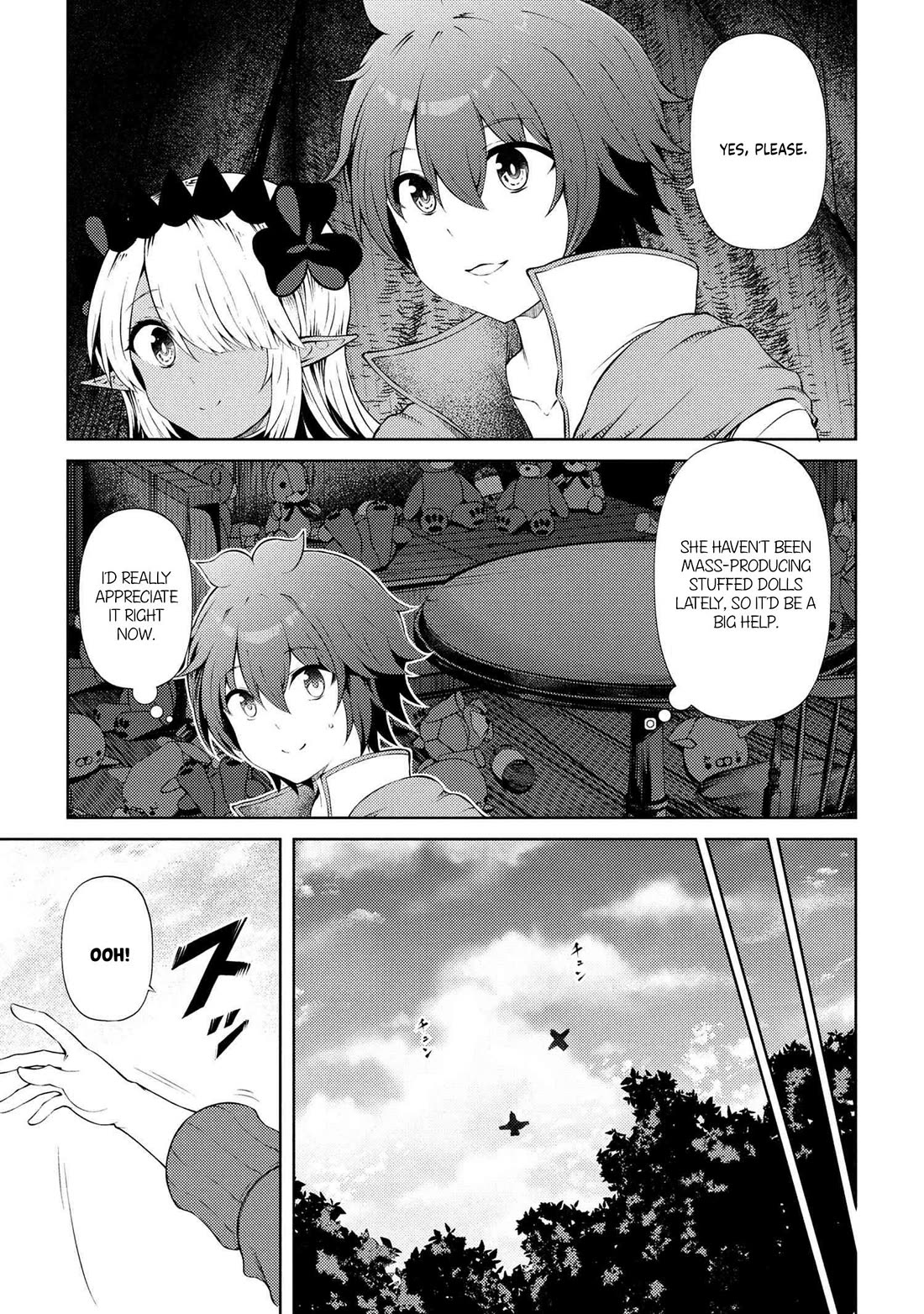 Ie ga Moete Jinsei Dou Demo Yoku Natta kara, Nokotta Nakenashi no Kin de Dark Elf no Dorei o Katta chapter 24 page 12