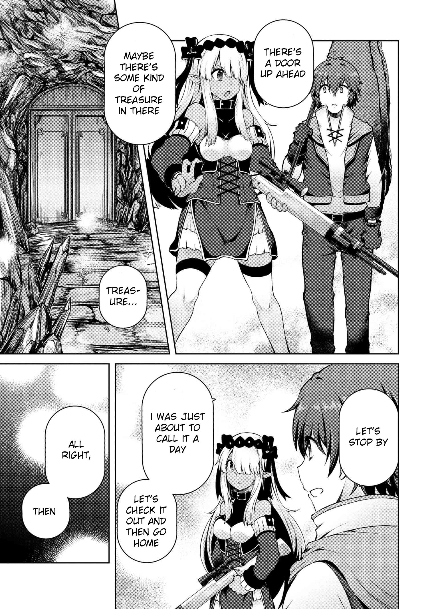 Ie ga Moete Jinsei Dou Demo Yoku Natta kara, Nokotta Nakenashi no Kin de Dark Elf no Dorei o Katta chapter 4.1 page 10