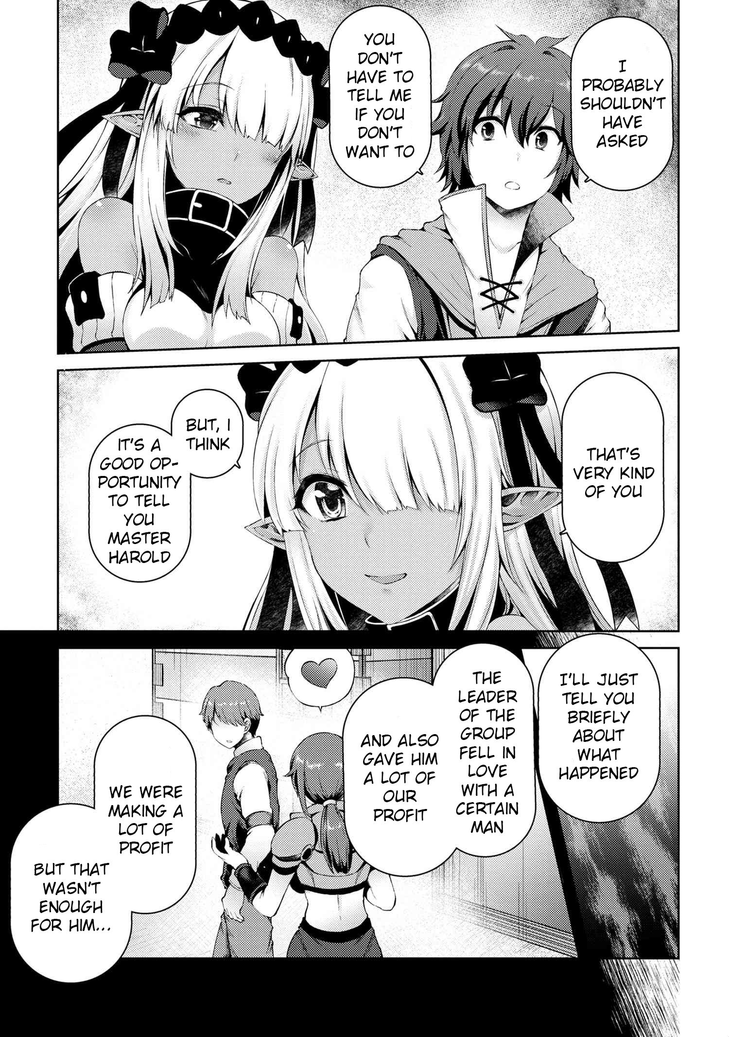Ie ga Moete Jinsei Dou Demo Yoku Natta kara, Nokotta Nakenashi no Kin de Dark Elf no Dorei o Katta chapter 4.1 page 4