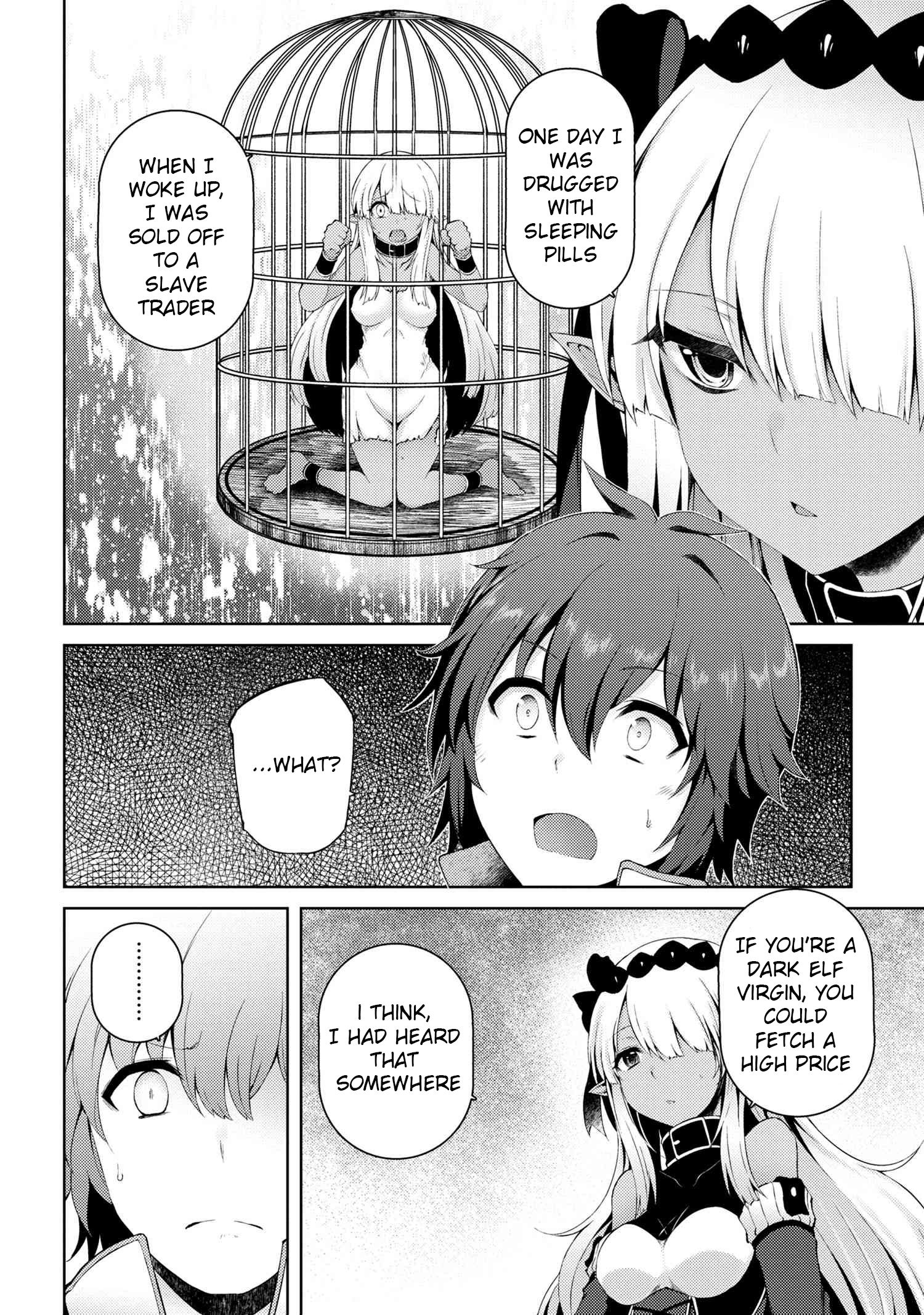 Ie ga Moete Jinsei Dou Demo Yoku Natta kara, Nokotta Nakenashi no Kin de Dark Elf no Dorei o Katta chapter 4.1 page 5