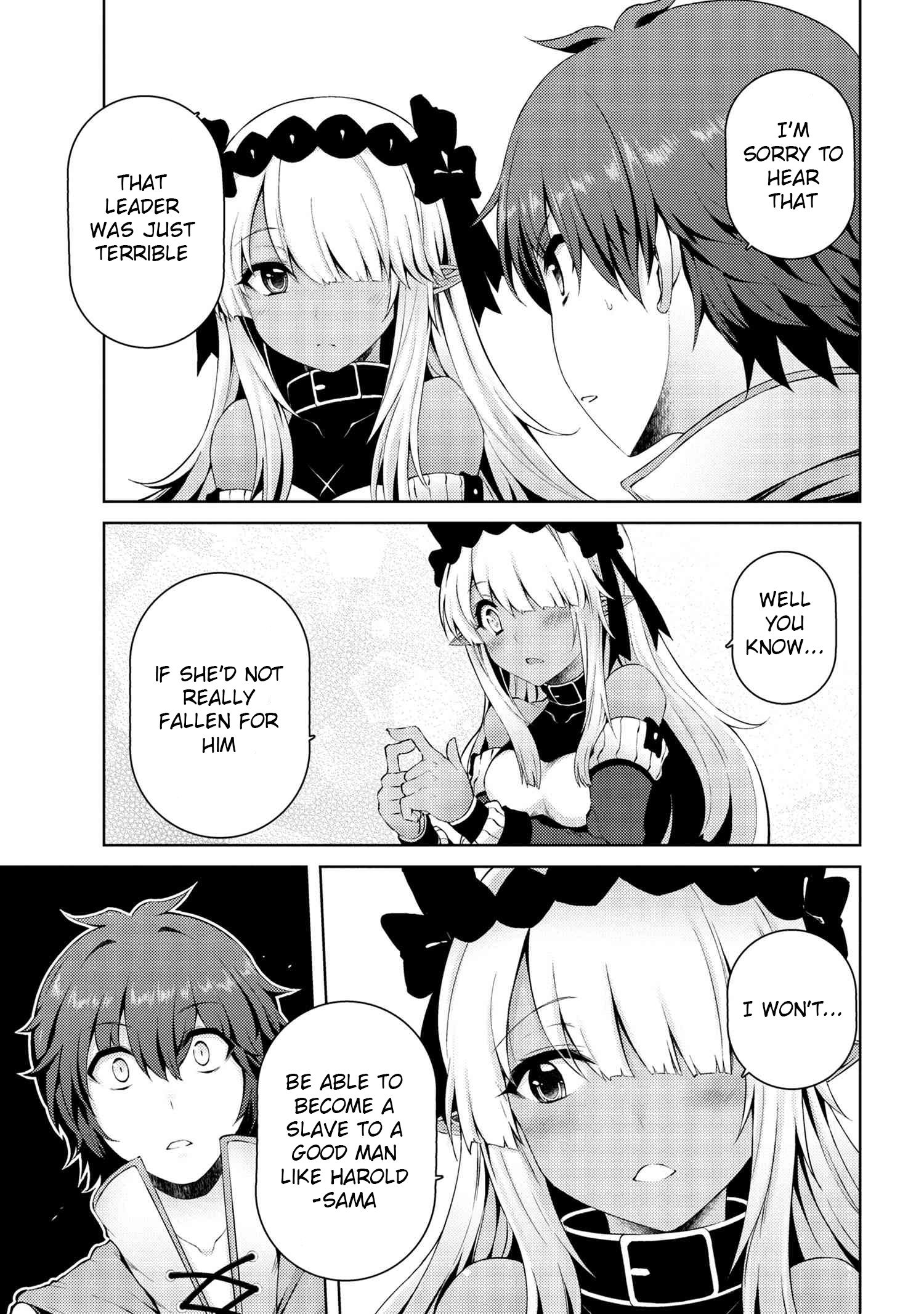 Ie ga Moete Jinsei Dou Demo Yoku Natta kara, Nokotta Nakenashi no Kin de Dark Elf no Dorei o Katta chapter 4.1 page 6