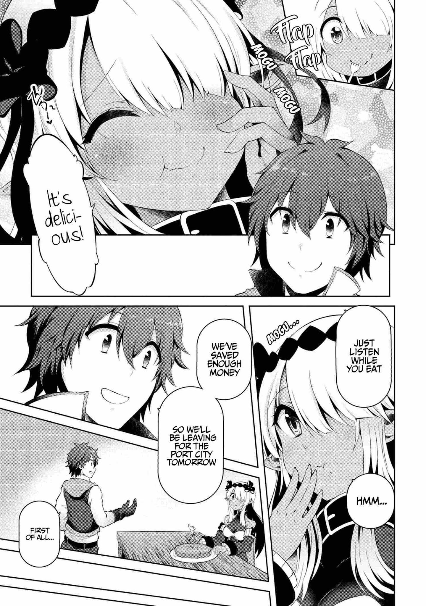 Ie ga Moete Jinsei Dou Demo Yoku Natta kara, Nokotta Nakenashi no Kin de Dark Elf no Dorei o Katta chapter 6.1 page 10