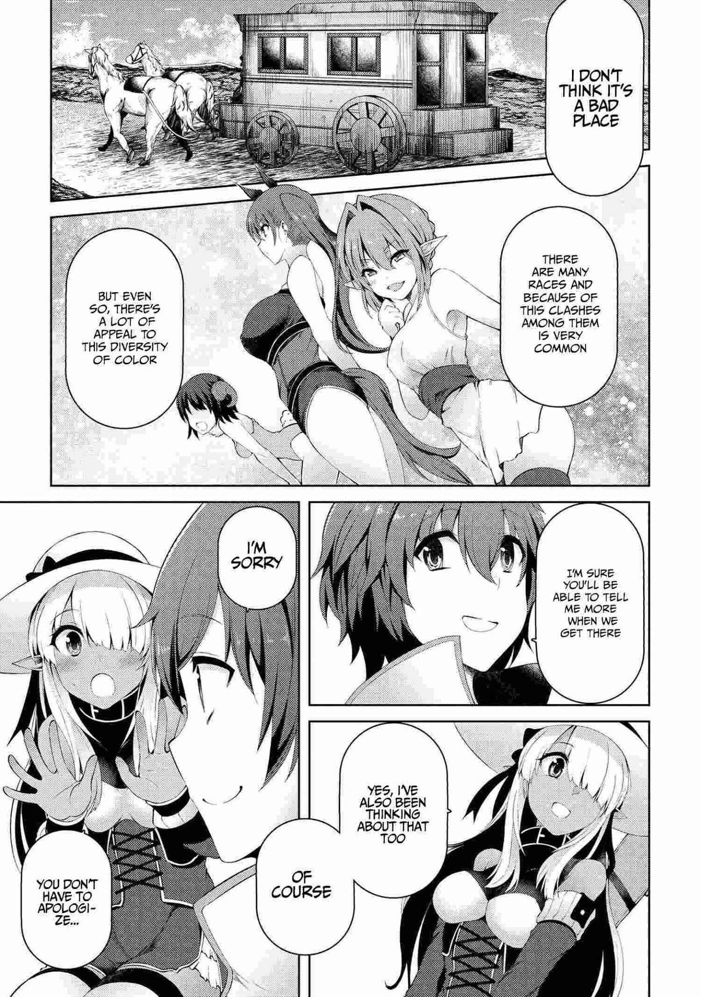 Ie ga Moete Jinsei Dou Demo Yoku Natta kara, Nokotta Nakenashi no Kin de Dark Elf no Dorei o Katta chapter 6.1 page 14
