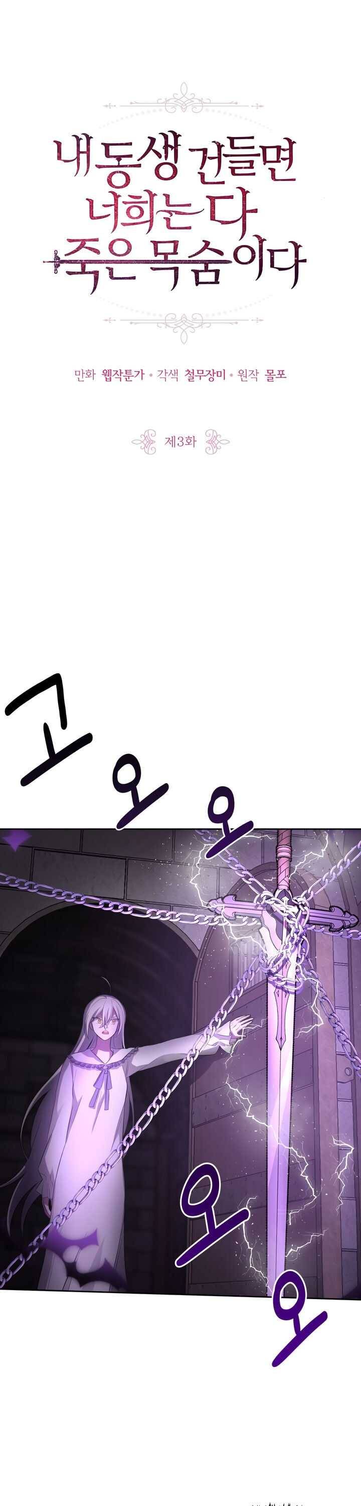 If You Lay A Hand On My Brother, You're All Dead chapter 3 page 1