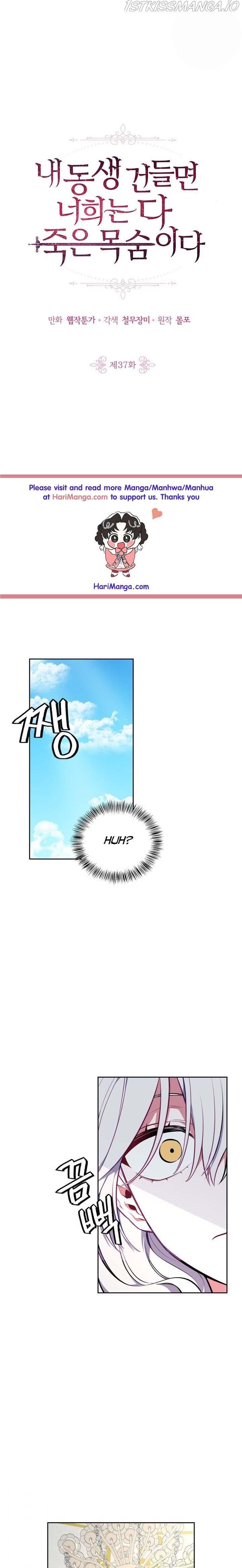 If You Lay A Hand On My Brother, You're All Dead chapter 37 page 1