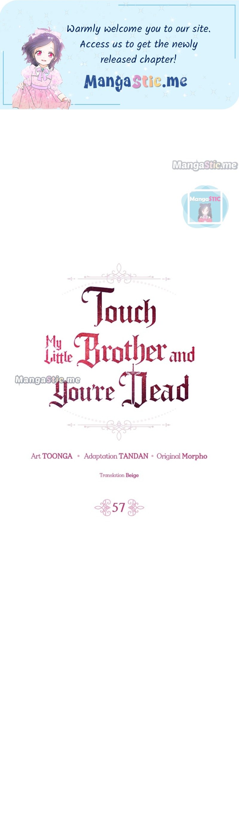 If You Lay A Hand On My Brother, You're All Dead chapter 57 page 1