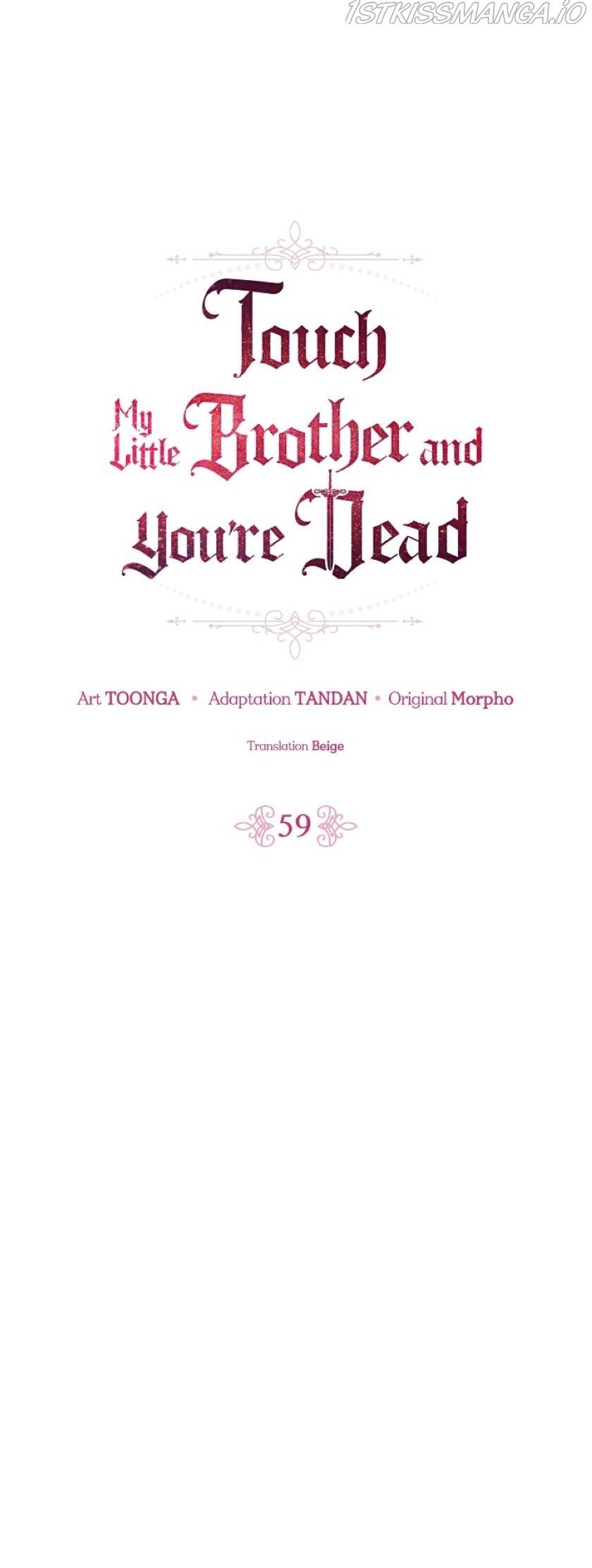 If You Lay A Hand On My Brother, You're All Dead chapter 59 page 2