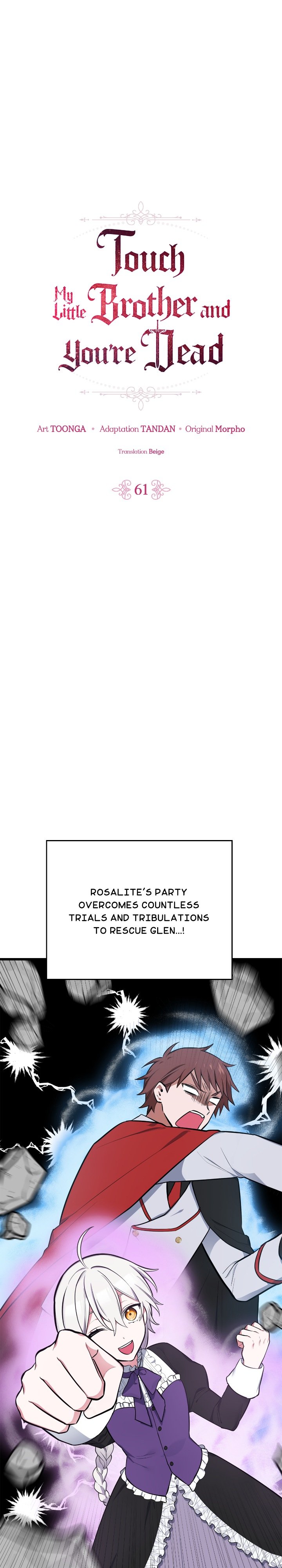 If You Lay A Hand On My Brother, You're All Dead chapter 61 page 16