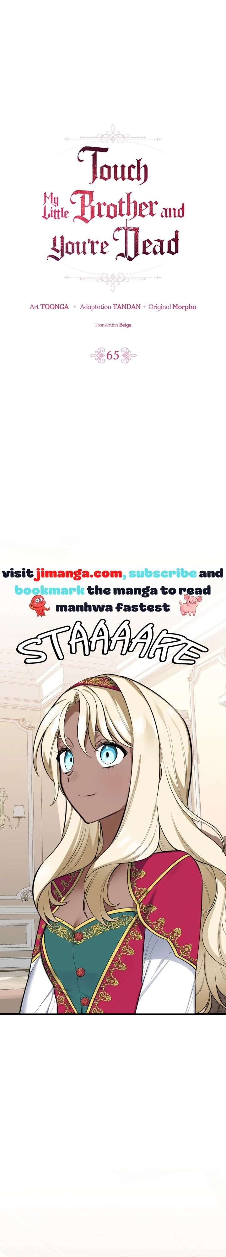 If You Lay A Hand On My Brother, You're All Dead chapter 65 page 1