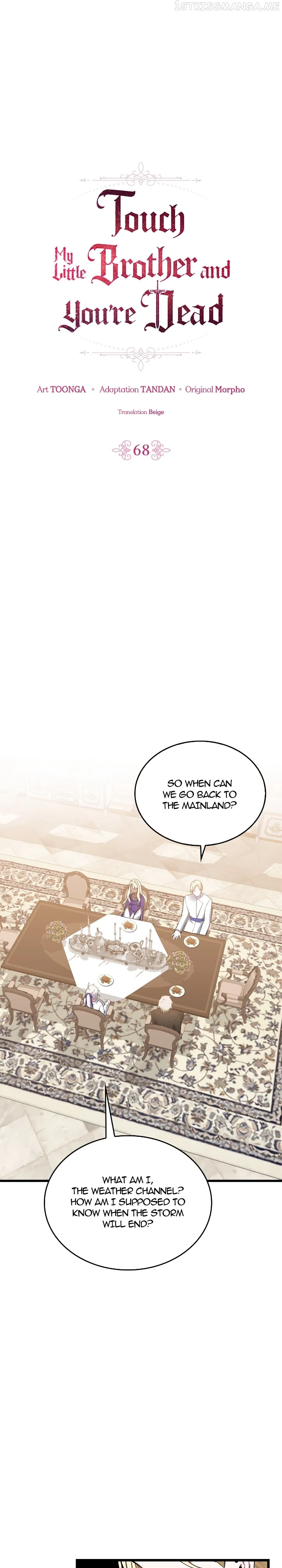 If You Lay A Hand On My Brother, You're All Dead chapter 68 page 1