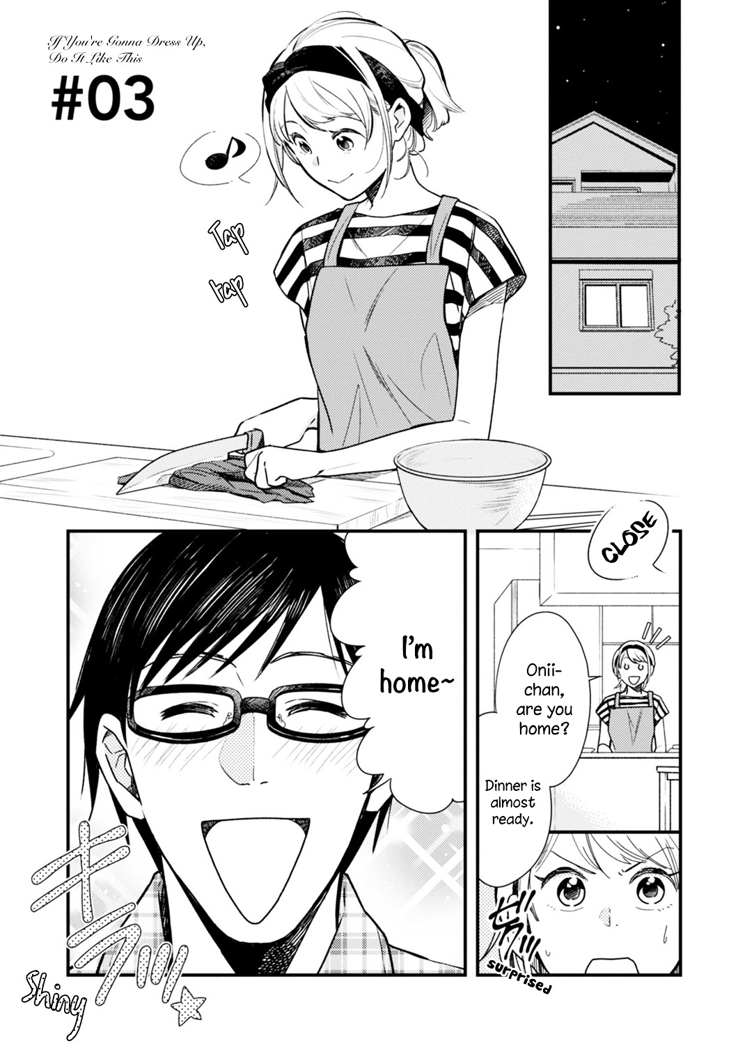 If You're Gonna Dress Up, Do It Like This chapter 3 page 1