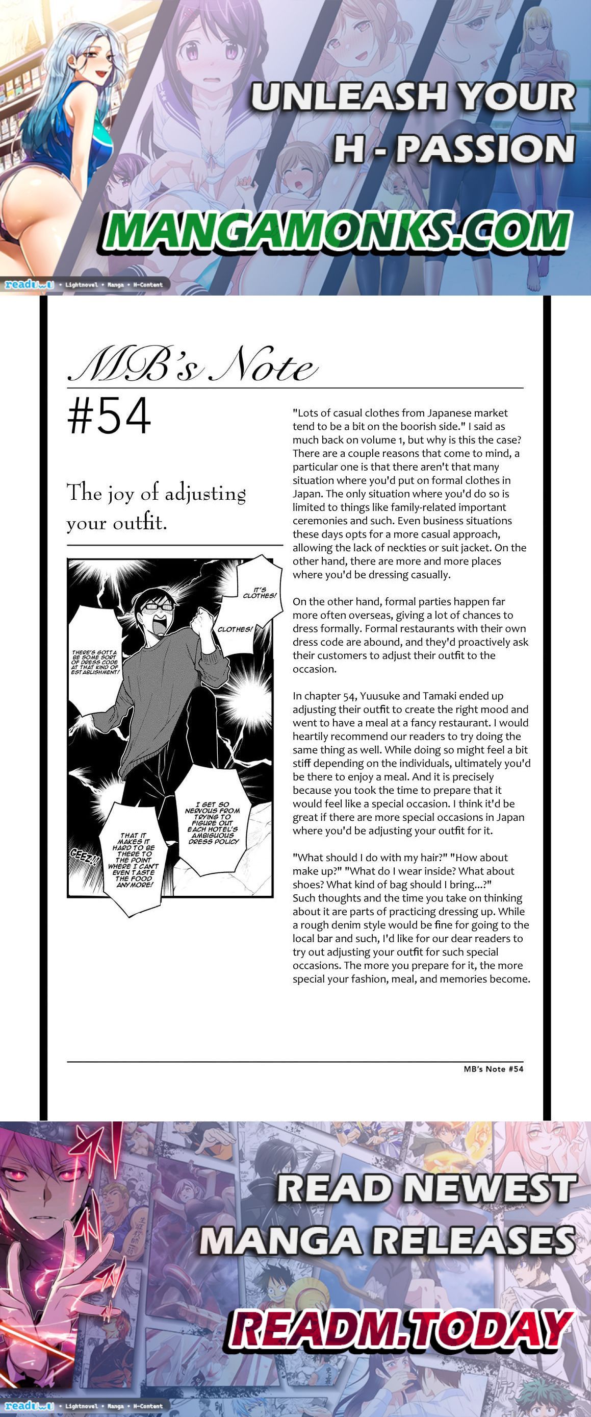 If You're Gonna Dress Up, Do It Like This chapter 54.5 page 1