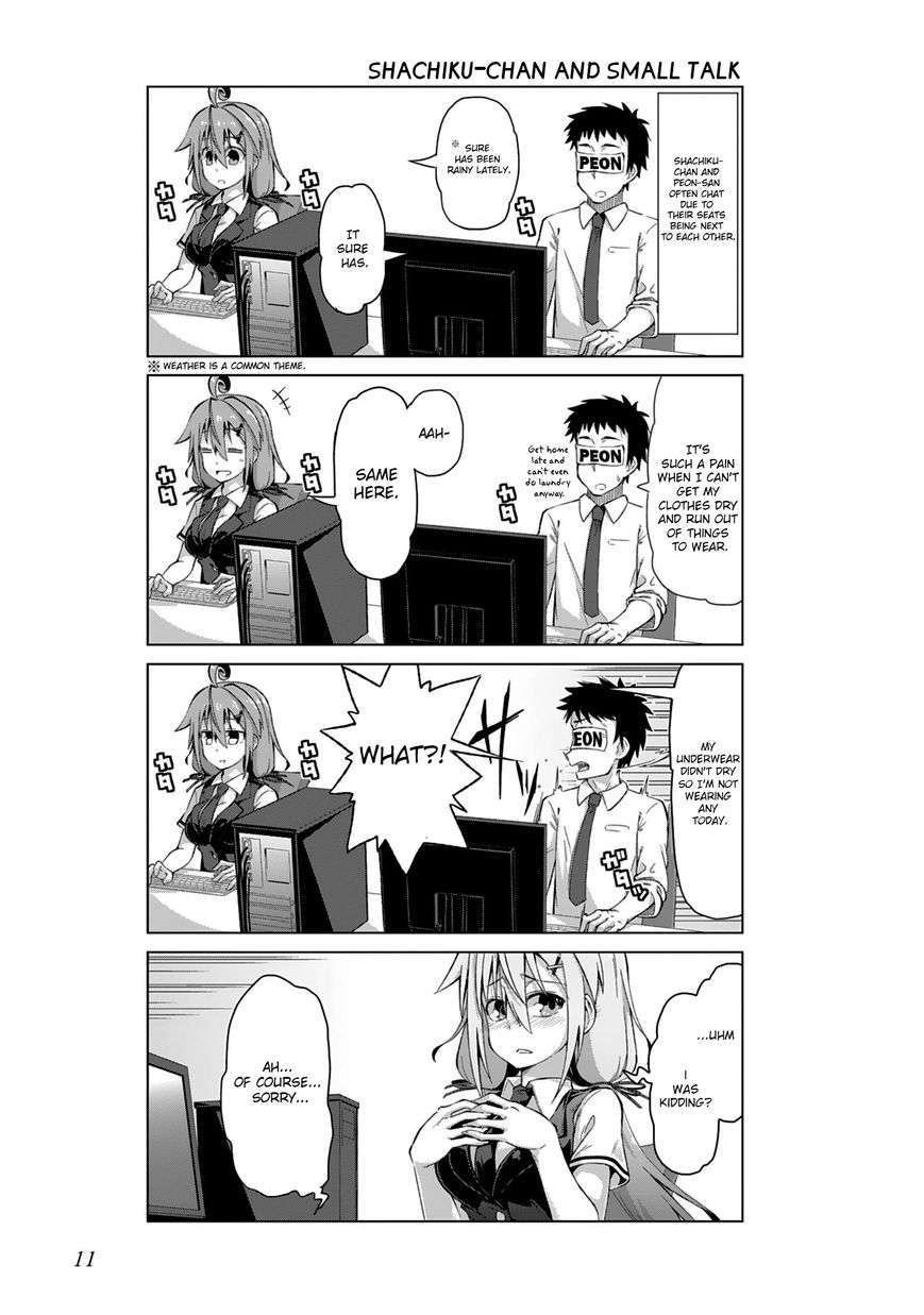 Iki no Kore! Shachiku-chan chapter 1 page 13