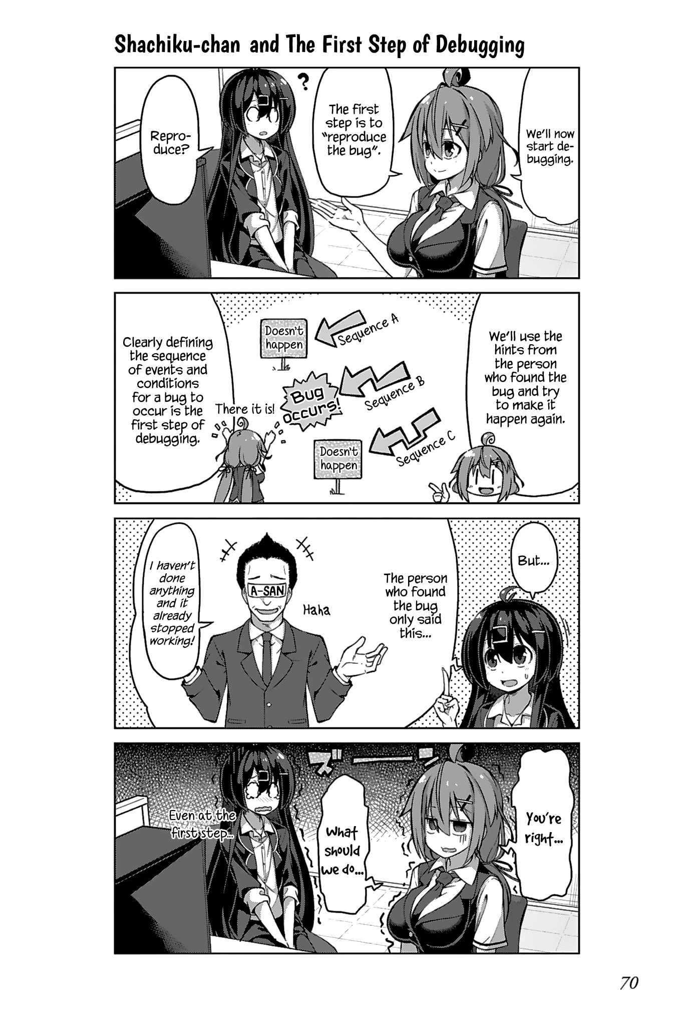 Iki no Kore! Shachiku-chan chapter 12 page 8