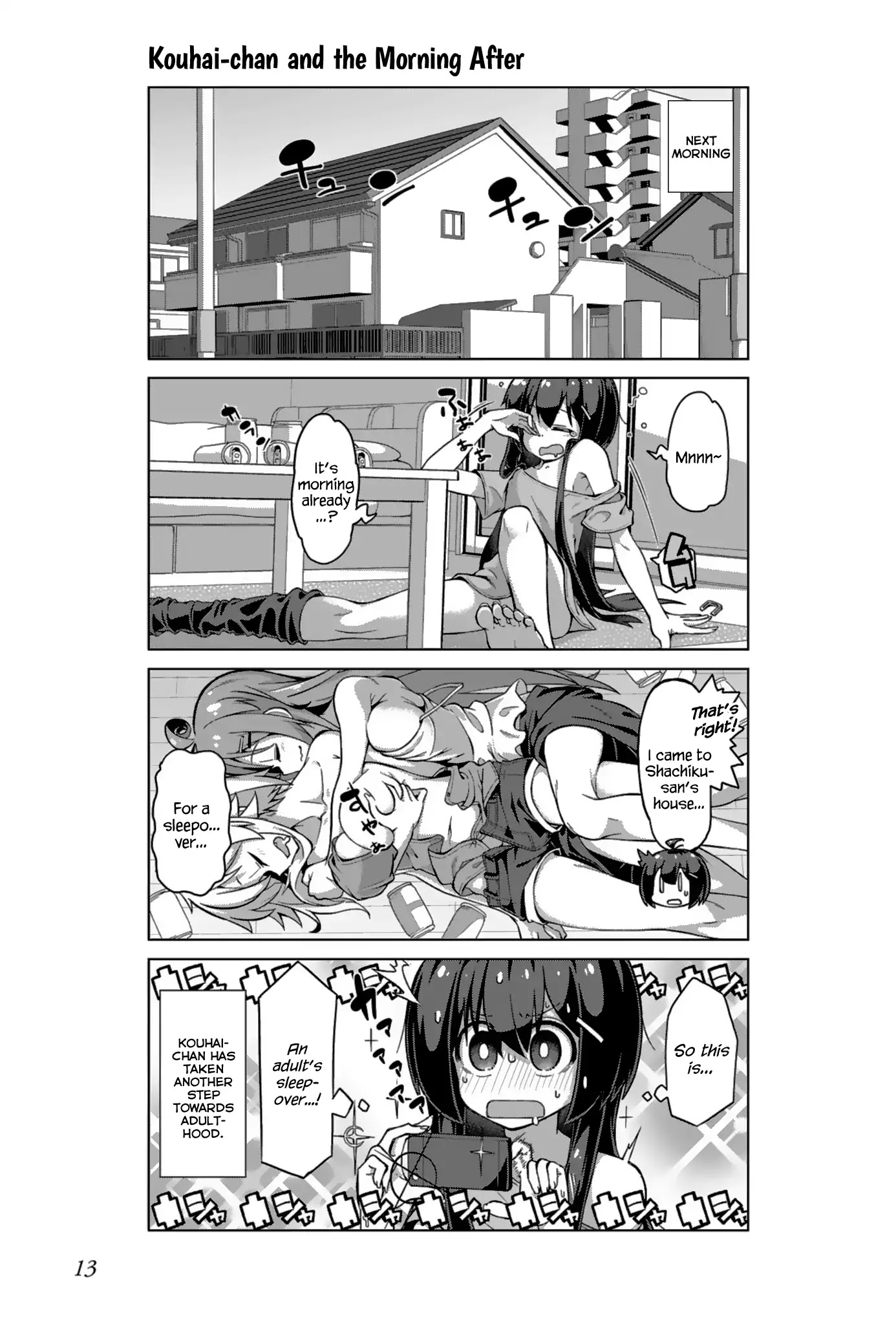 Iki no Kore! Shachiku-chan chapter 13 page 11