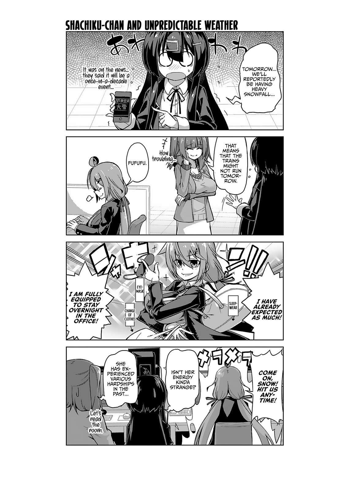 Iki no Kore! Shachiku-chan chapter 15 page 8