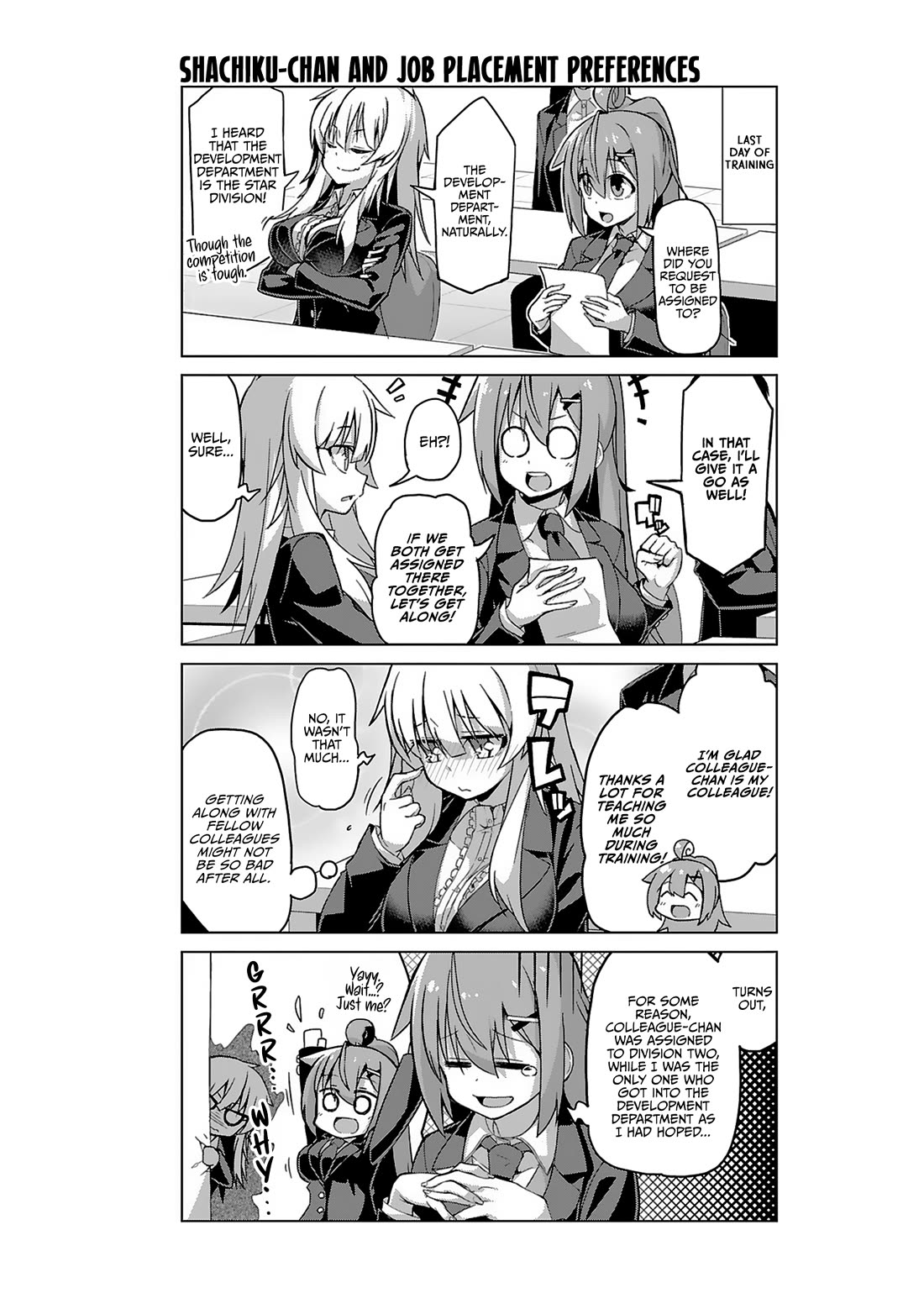 Iki no Kore! Shachiku-chan chapter 17 page 10