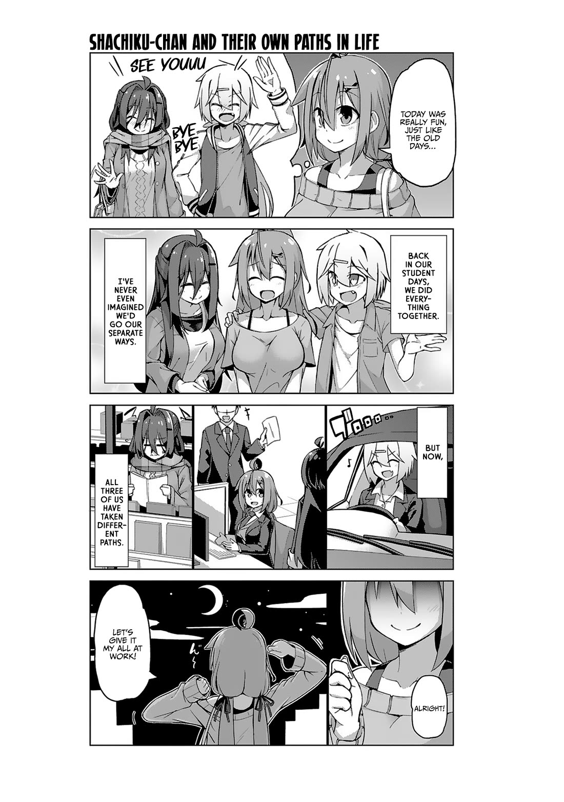 Iki no Kore! Shachiku-chan chapter 18 page 11