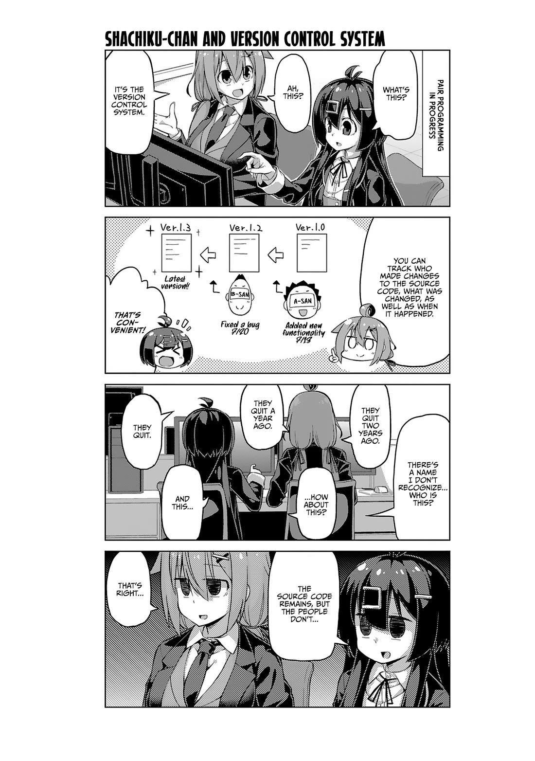 Iki no Kore! Shachiku-chan chapter 18 page 4