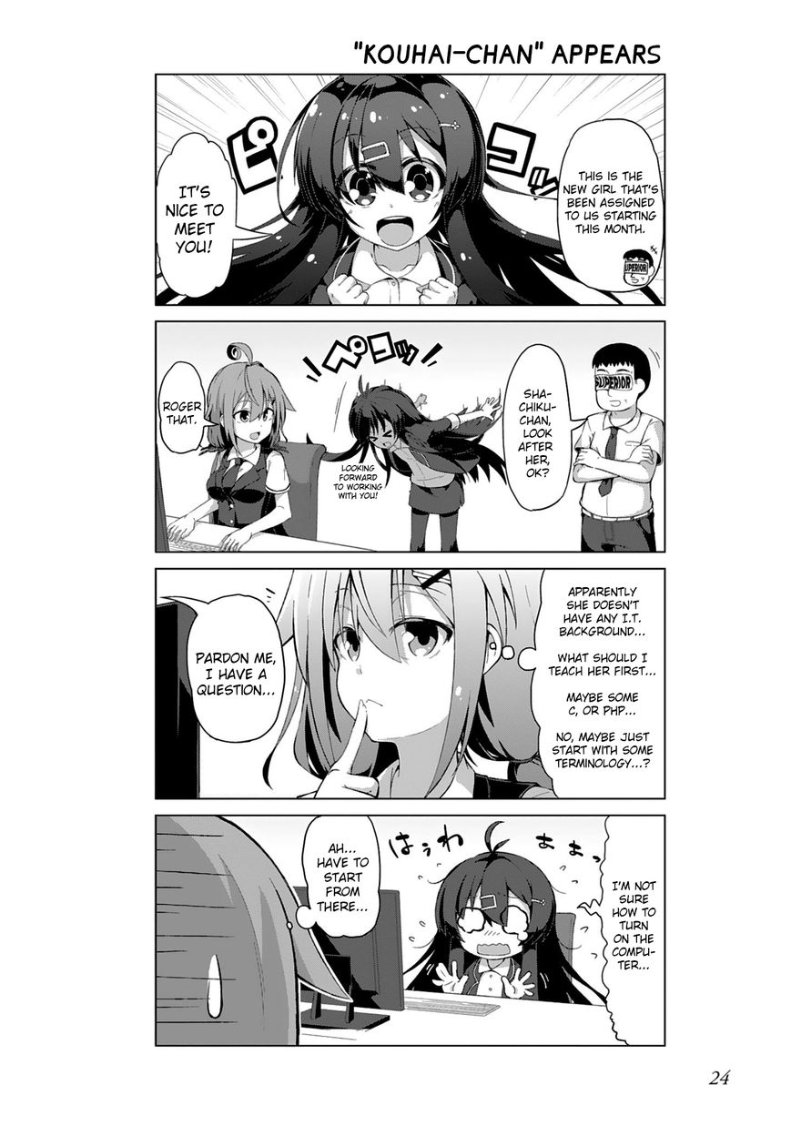 Iki no Kore! Shachiku-chan chapter 3 page 2
