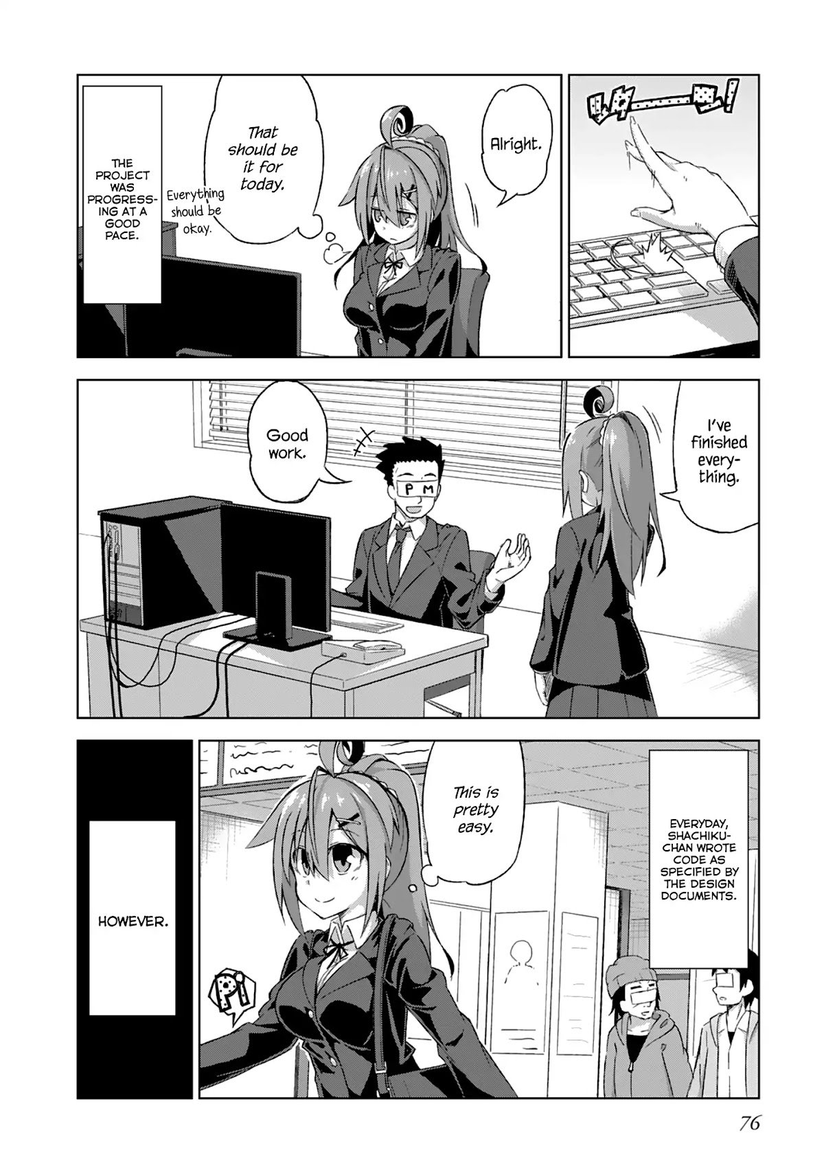 Iki no Kore! Shachiku-chan chapter 6.5 page 14