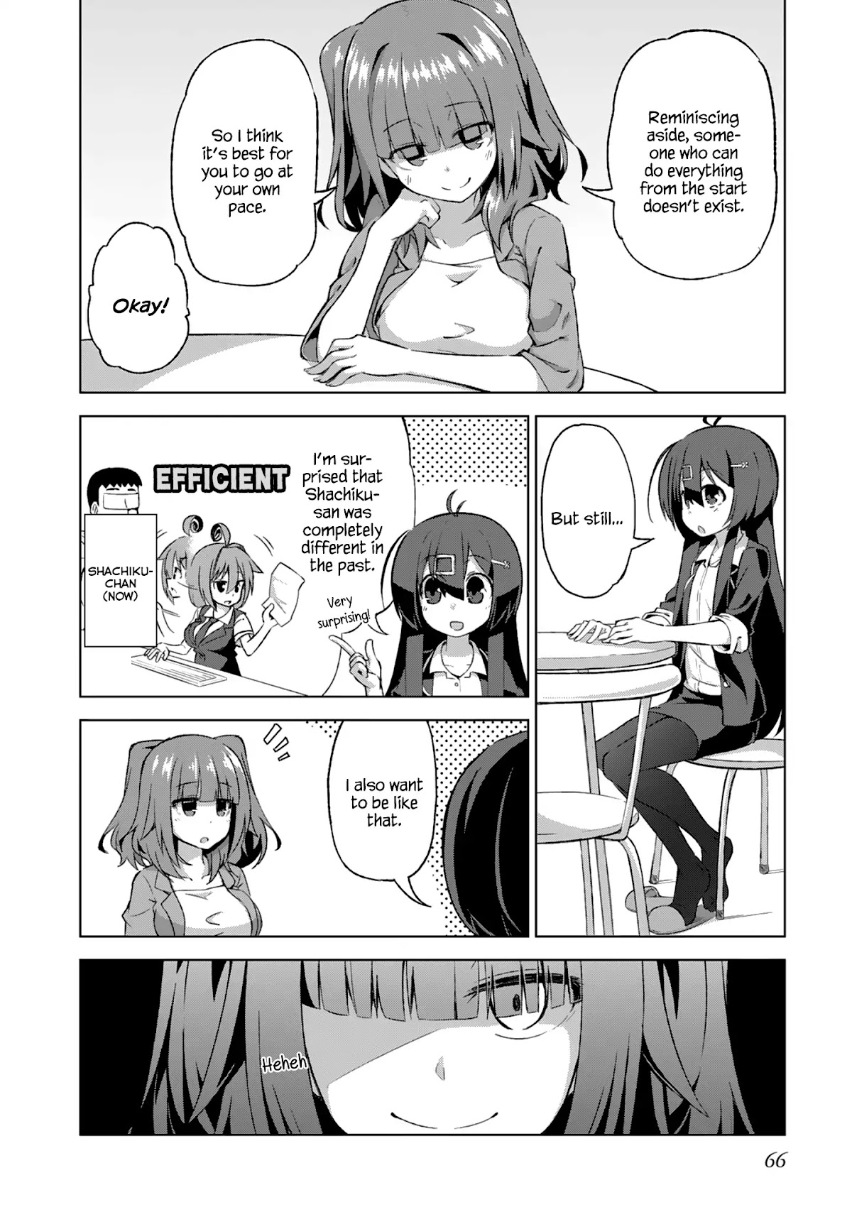 Iki no Kore! Shachiku-chan chapter 6.5 page 4