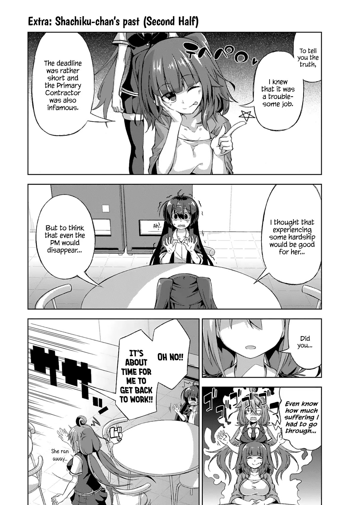 Iki no Kore! Shachiku-chan chapter 6.6 page 1