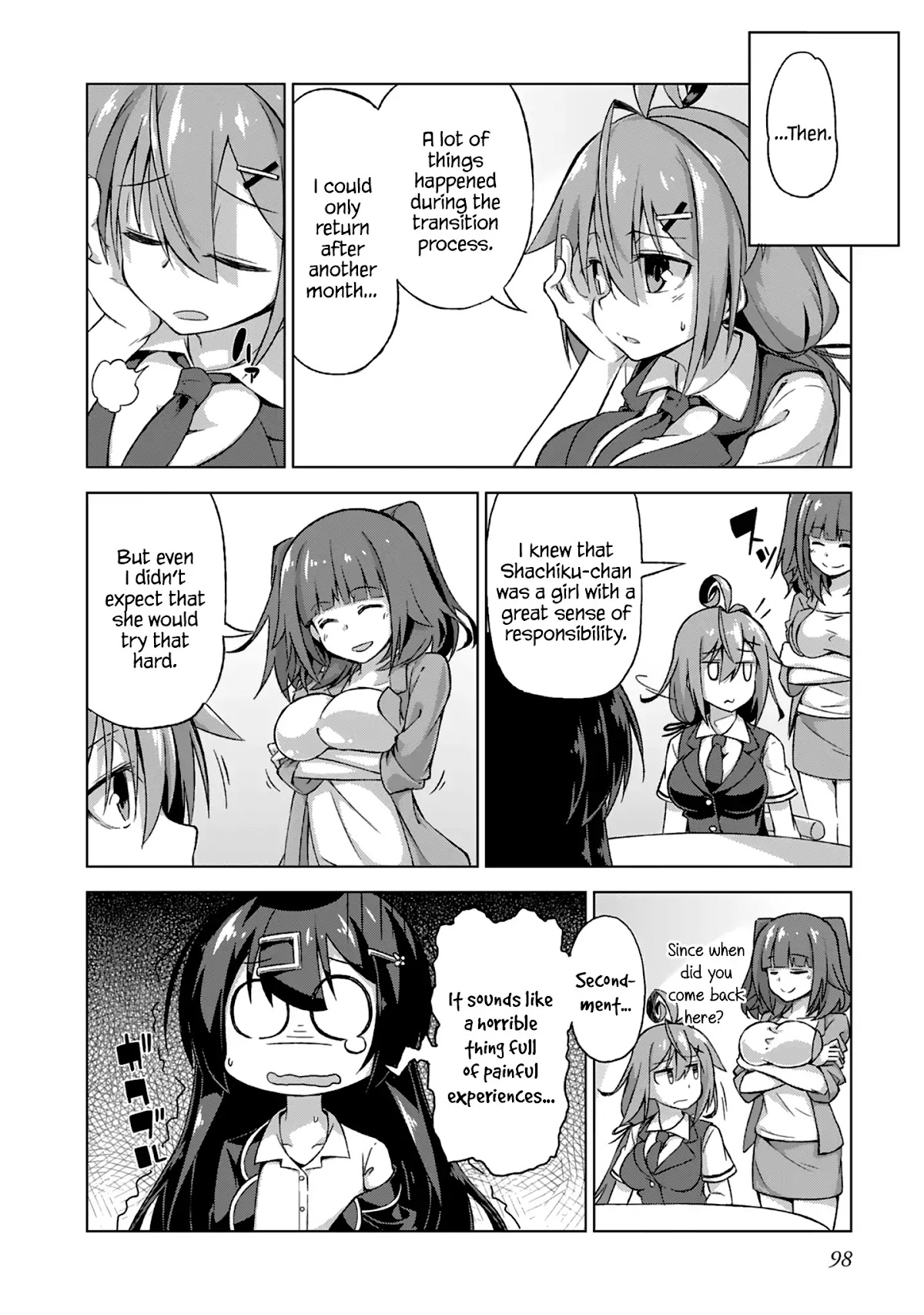 Iki no Kore! Shachiku-chan chapter 6.6 page 14