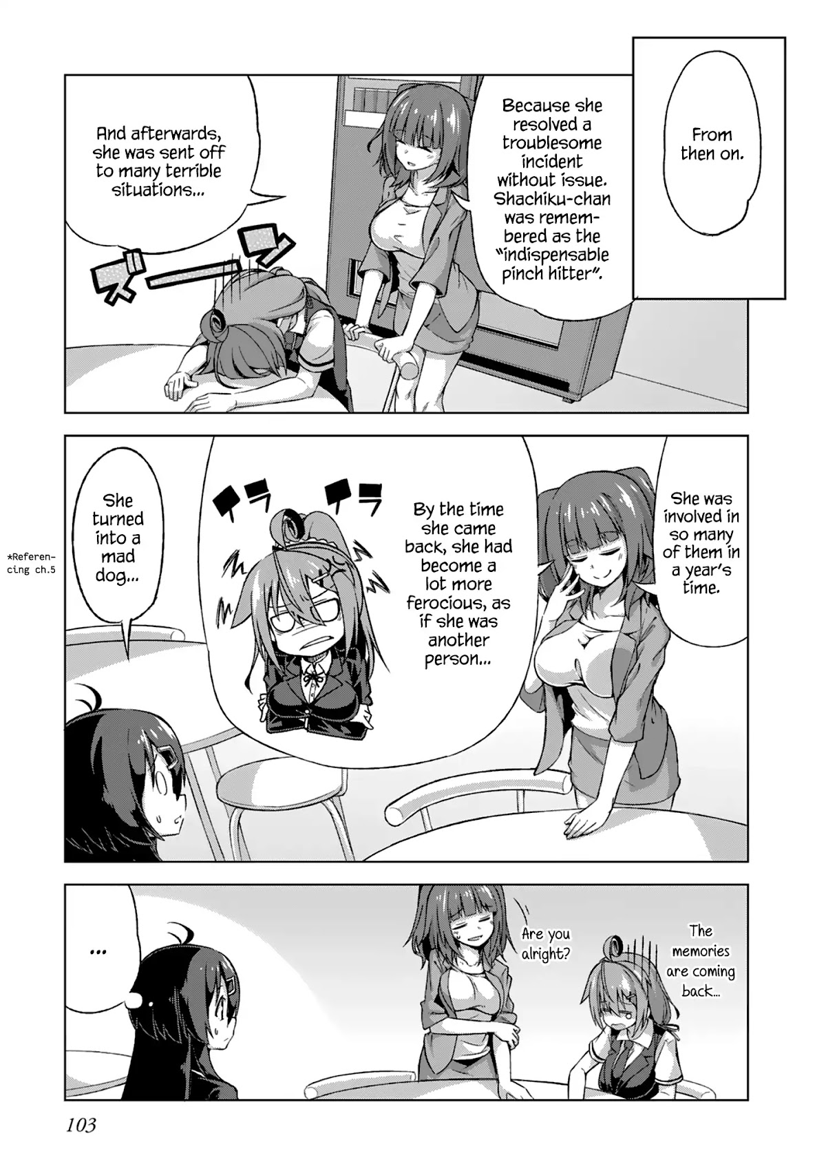 Iki no Kore! Shachiku-chan chapter 6.6 page 19