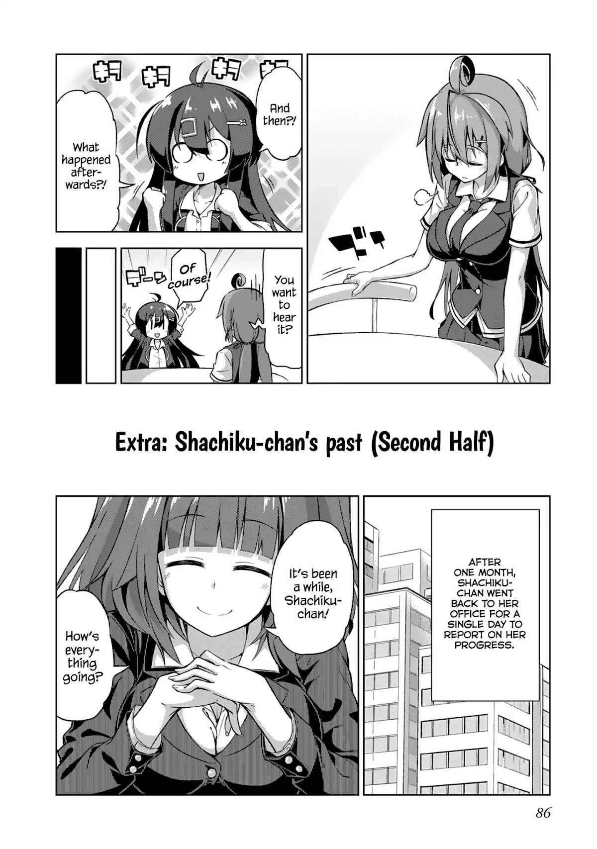 Iki no Kore! Shachiku-chan chapter 6.6 page 2