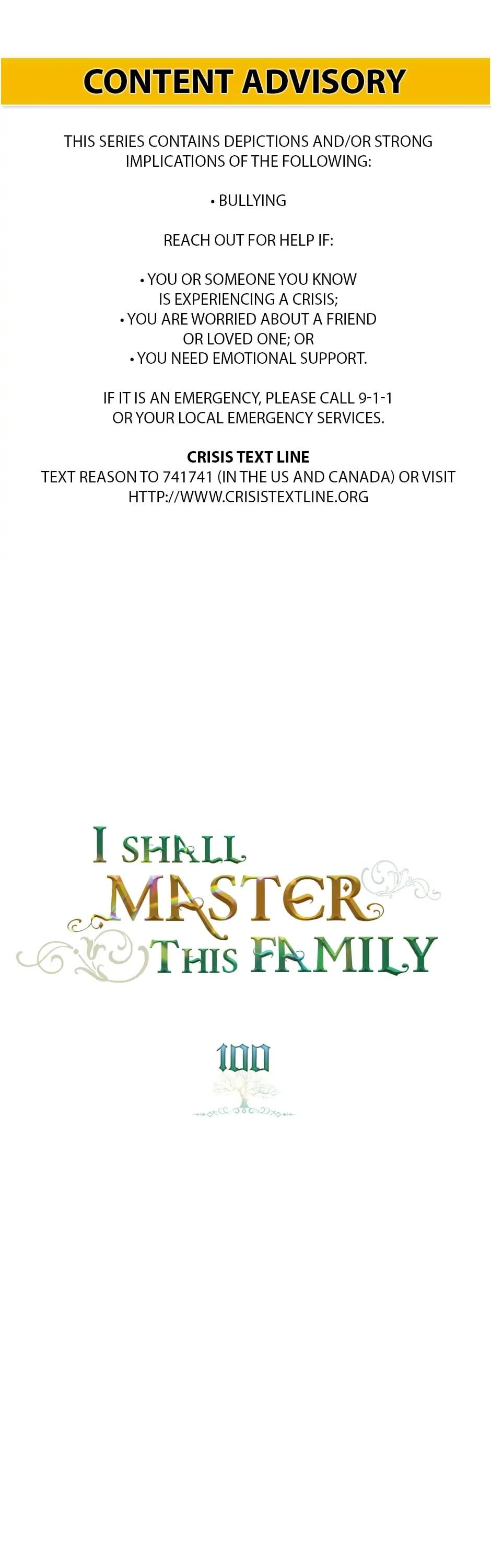 I'll Be the Matriarch in This Life chapter 100 page 1