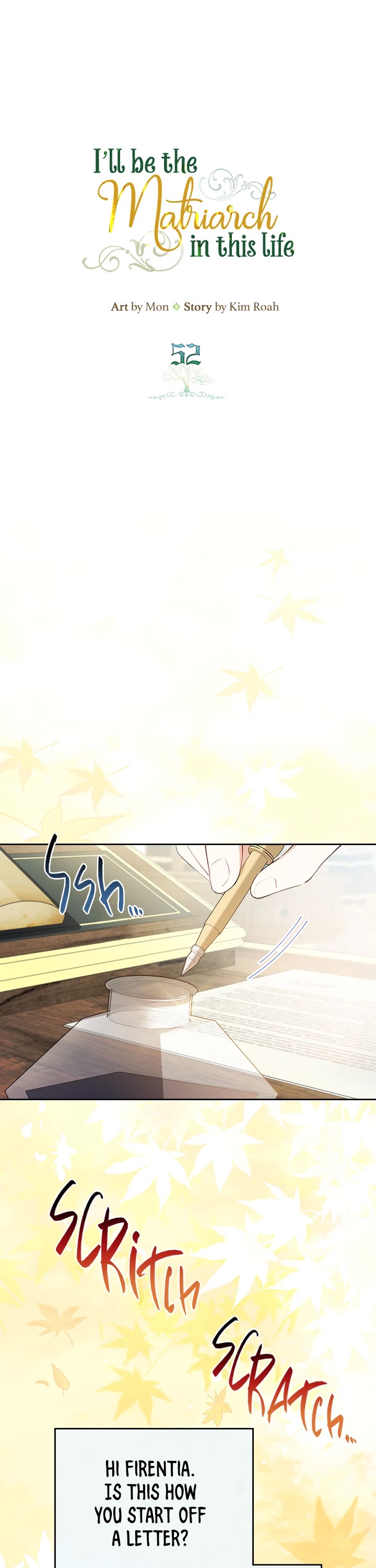 I'll Be the Matriarch in This Life chapter 52 page 2