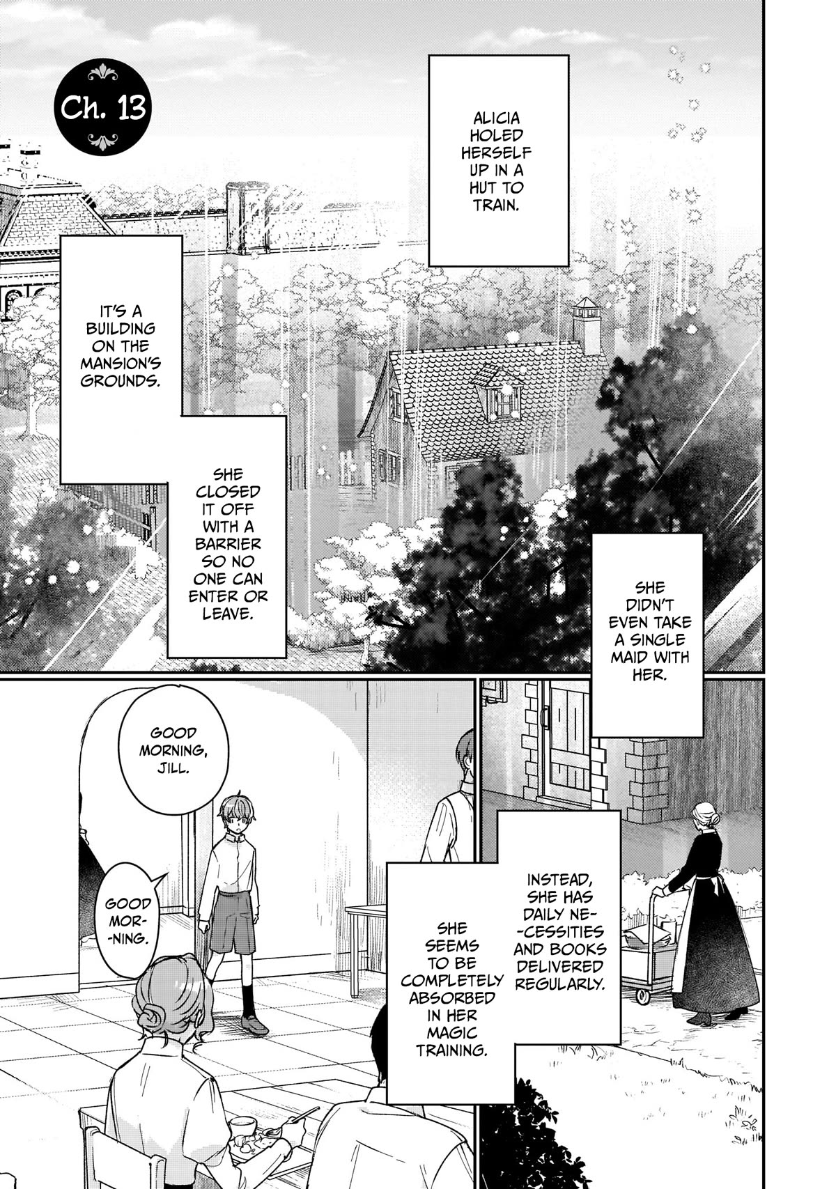 I'll Become a Villainess That Will Go Down in History ― The More of a Villainess I Become, the More the Prince will Dote on Me chapter 13 page 1