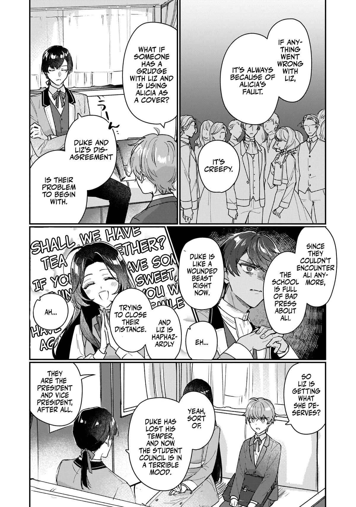 I'll Become a Villainess That Will Go Down in History ― The More of a Villainess I Become, the More the Prince will Dote on Me chapter 15 page 14