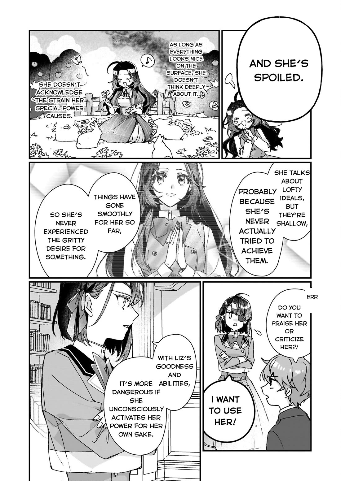 I'll Become a Villainess That Will Go Down in History ― The More of a Villainess I Become, the More the Prince will Dote on Me chapter 25.1 page 10