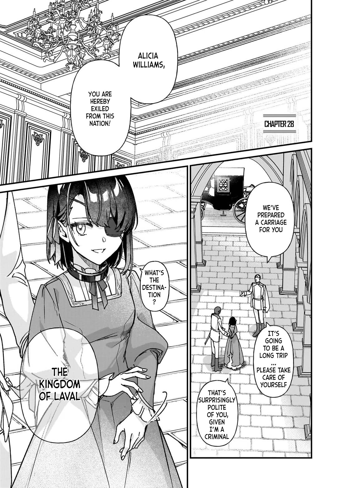 I'll Become a Villainess That Will Go Down in History ― The More of a Villainess I Become, the More the Prince will Dote on Me chapter 28 page 1