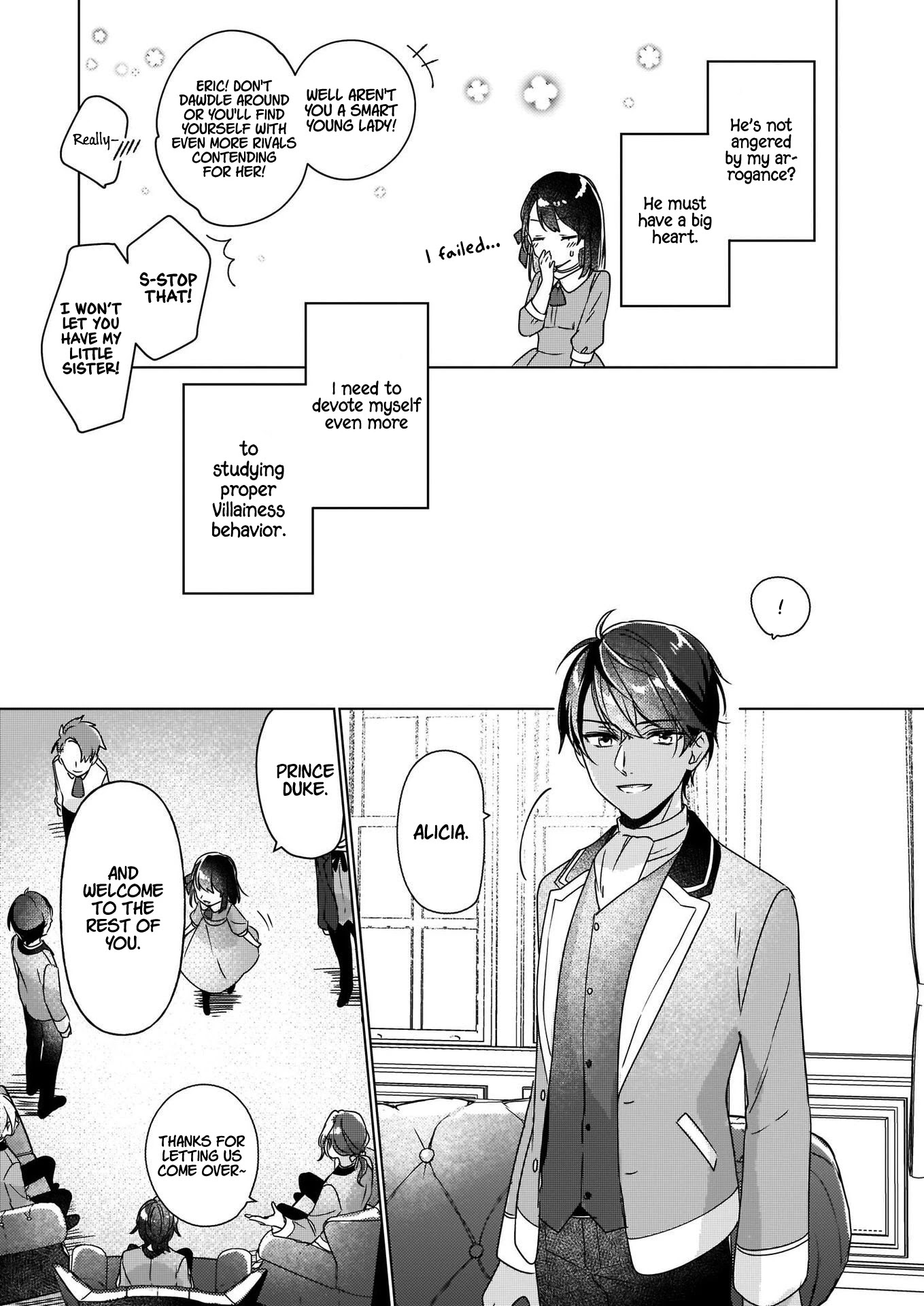 I'll Become a Villainess That Will Go Down in History ― The More of a Villainess I Become, the More the Prince will Dote on Me chapter 3 page 12