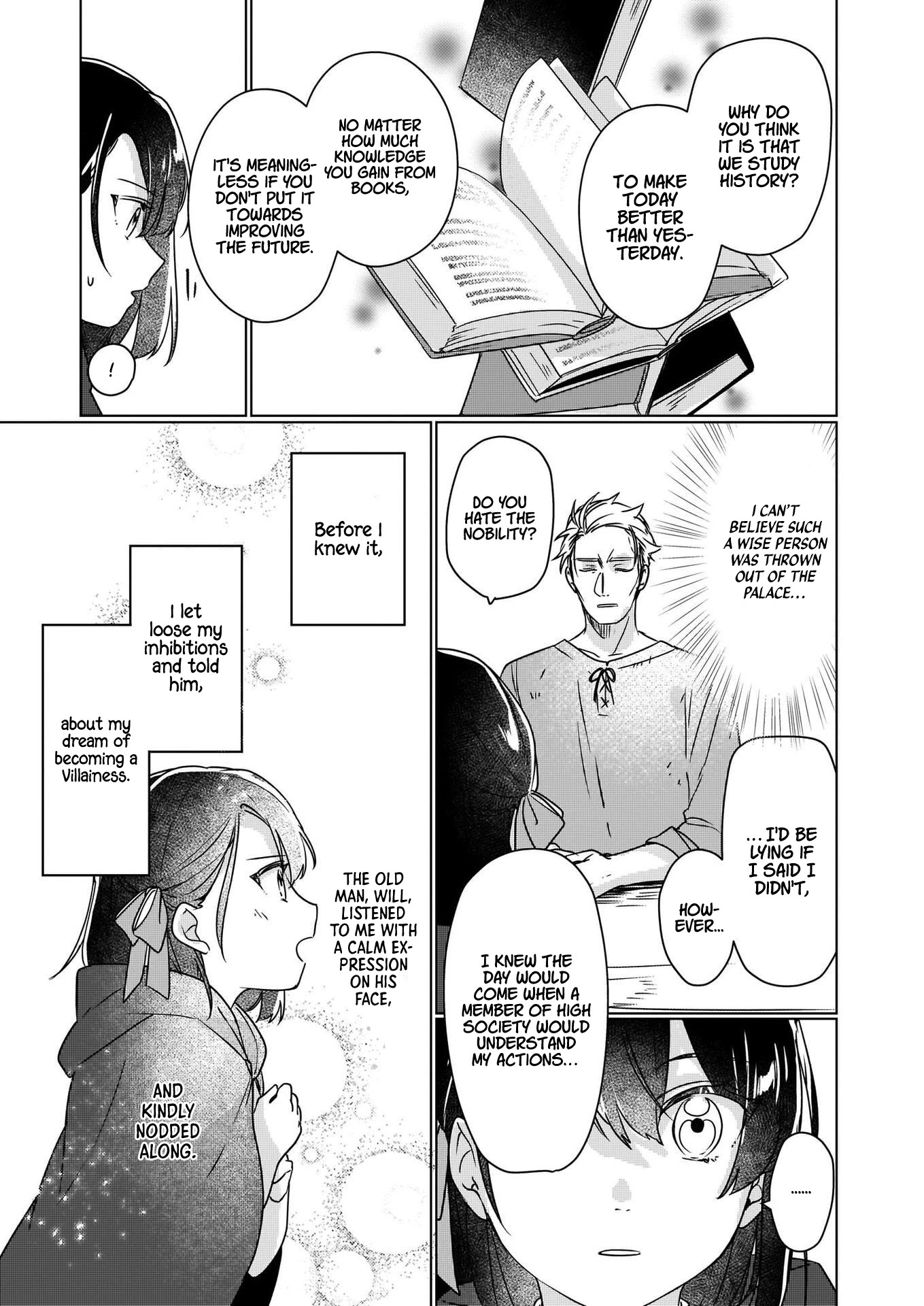 I'll Become a Villainess That Will Go Down in History ― The More of a Villainess I Become, the More the Prince will Dote on Me chapter 3 page 4