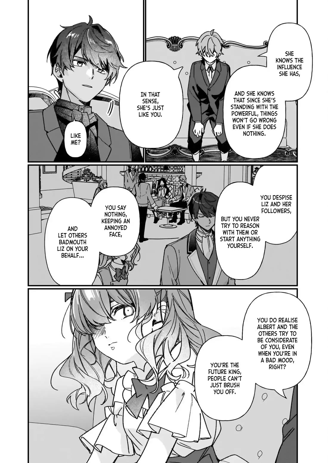 I'll Become a Villainess That Will Go Down in History ― The More of a Villainess I Become, the More the Prince will Dote on Me chapter 35 page 21