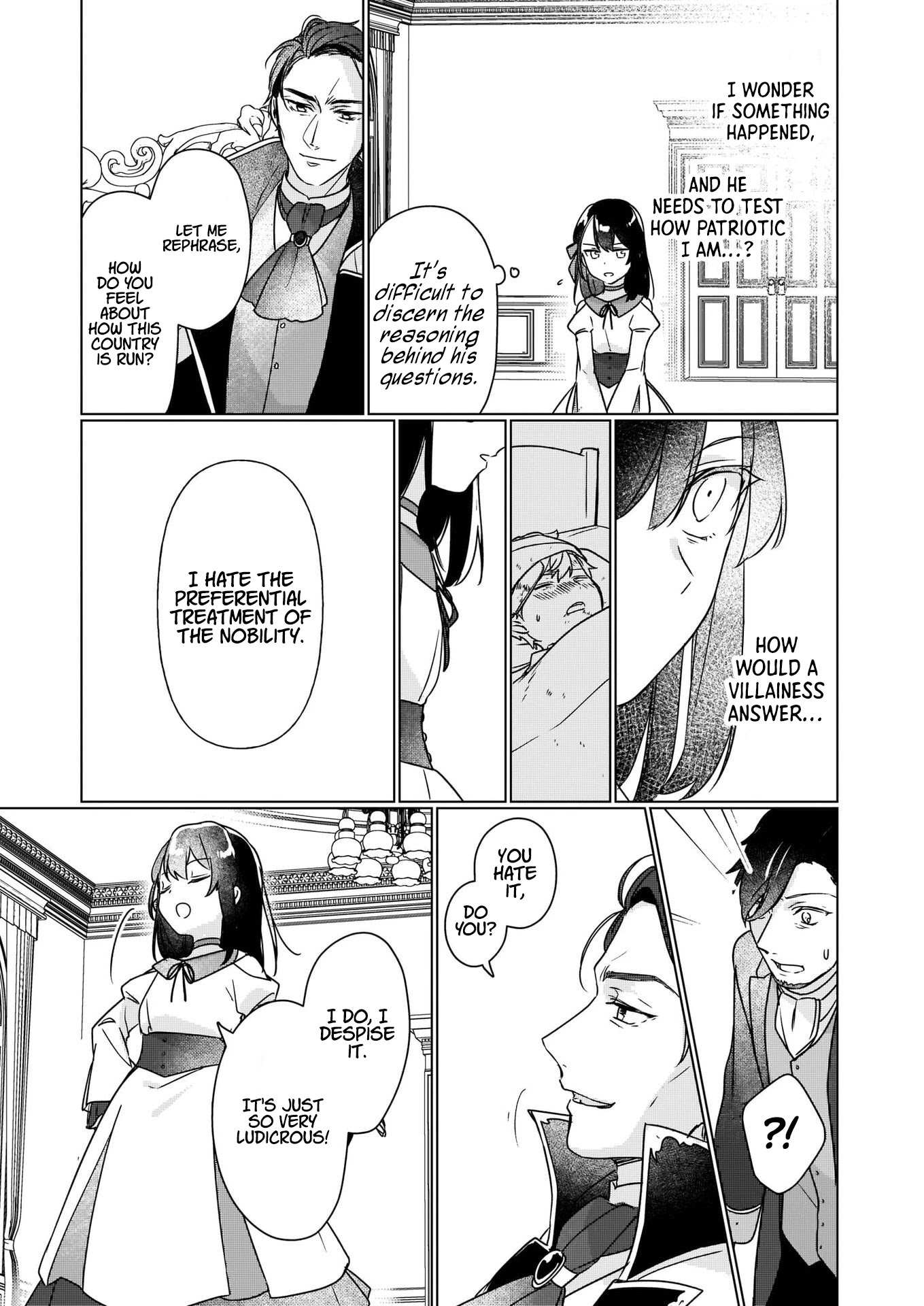 I'll Become a Villainess That Will Go Down in History ― The More of a Villainess I Become, the More the Prince will Dote on Me chapter 4 page 18