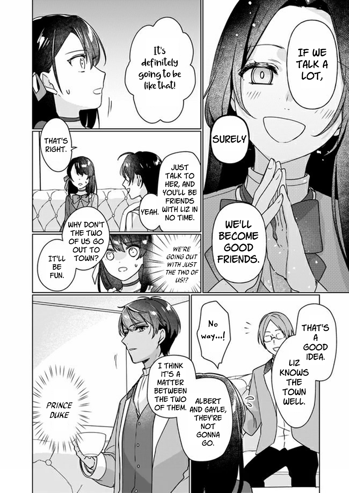 I'll Become a Villainess That Will Go Down in History ― The More of a Villainess I Become, the More the Prince will Dote on Me chapter 6 page 14